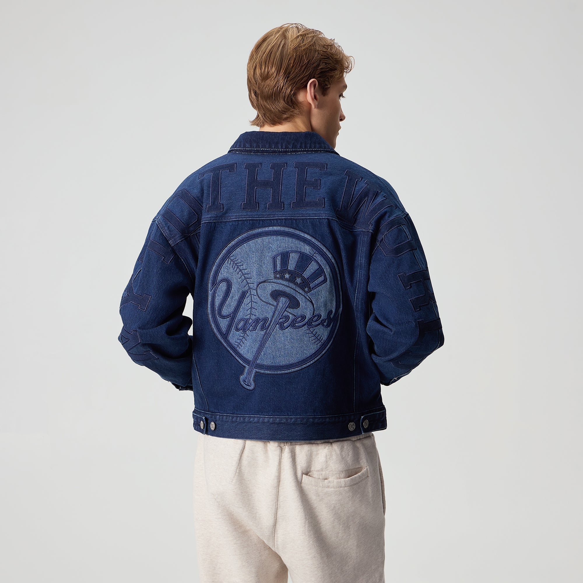 KITH × MLB DENIM JACKET KITH MLB NEW YORK YANKEES DENIM JACKET/VEST SET KH1226 | eBay