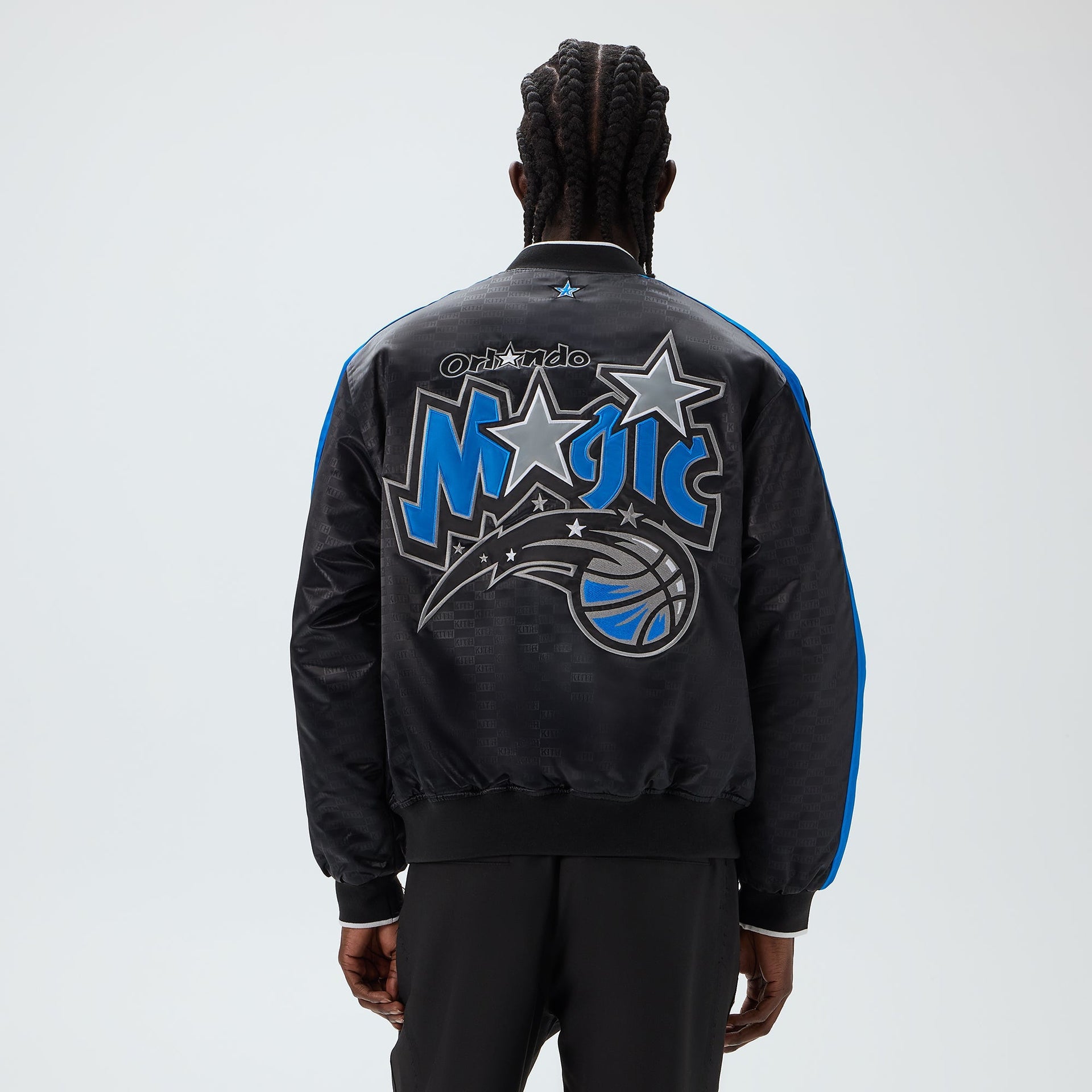 Kith for NBA All-Star Orlando Magic Bomber Jacket - Black