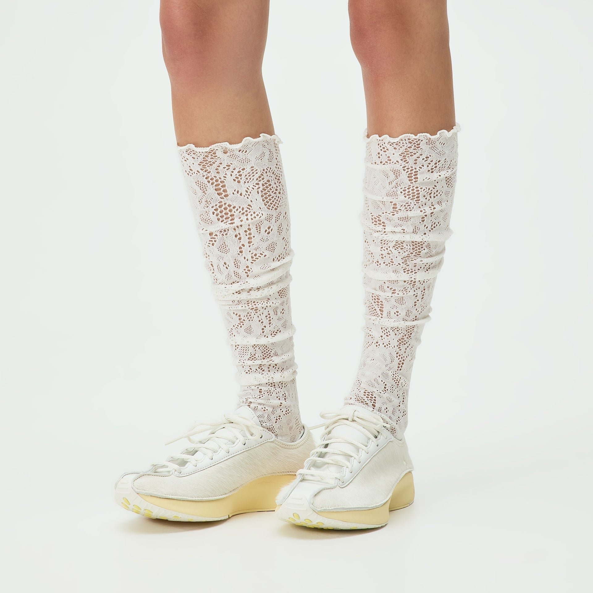 Lisa for Kith Women Stirrup Leg Warmers - Sandrift - PH