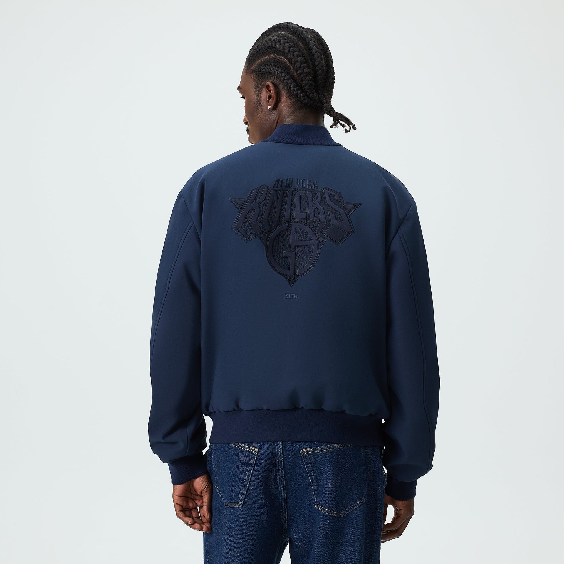 Giorgio Armani & Kith for the New York Knicks Bomber Jacket - Nocturnal