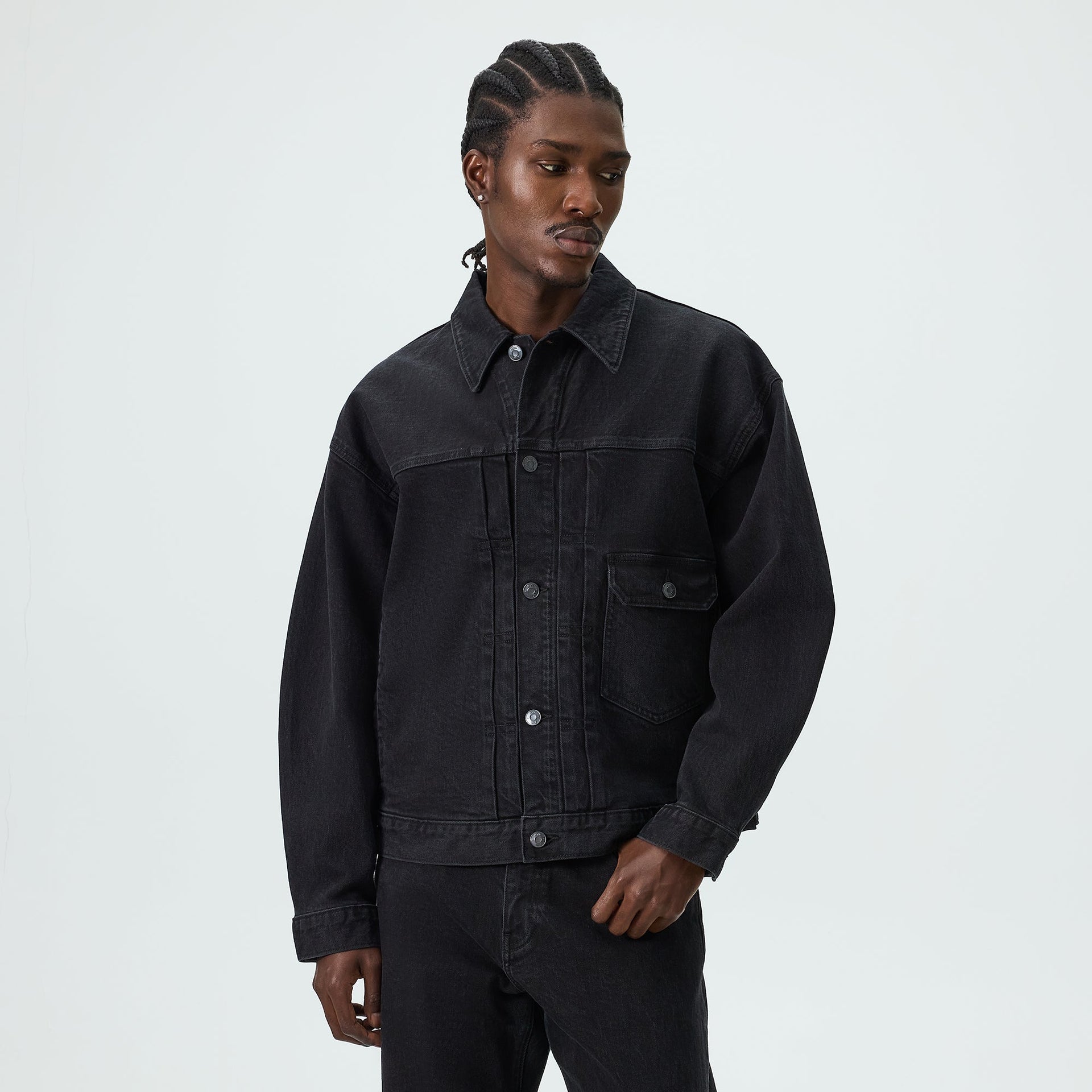 Kith Alonzo Denim Jacket - Washed Black