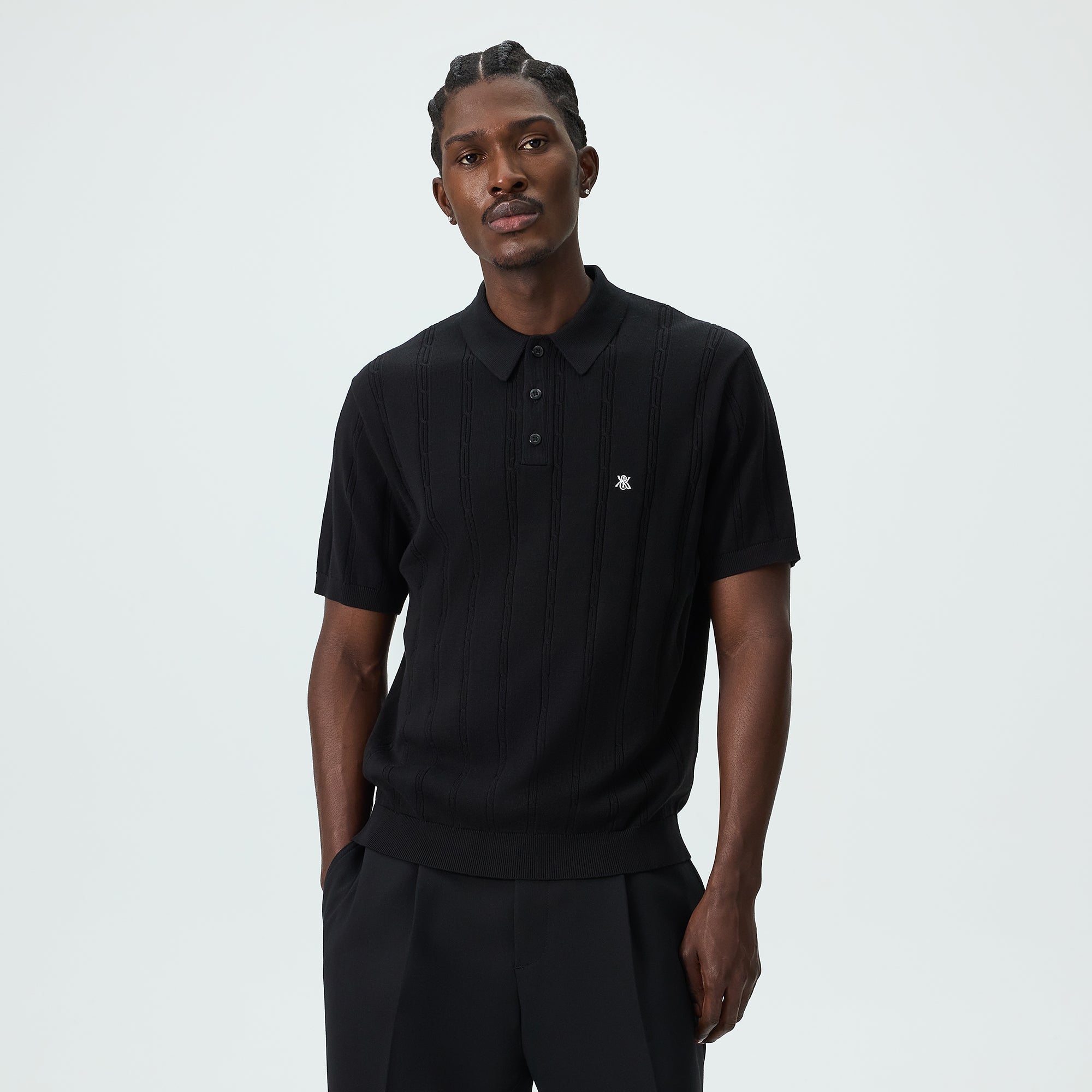 Kith Tilden Polo - Black