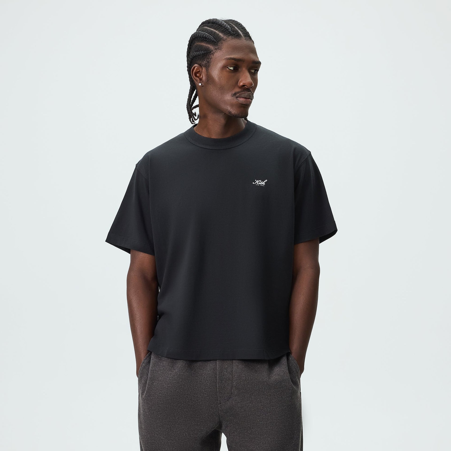 Kith Alex Boxy Tee - Black