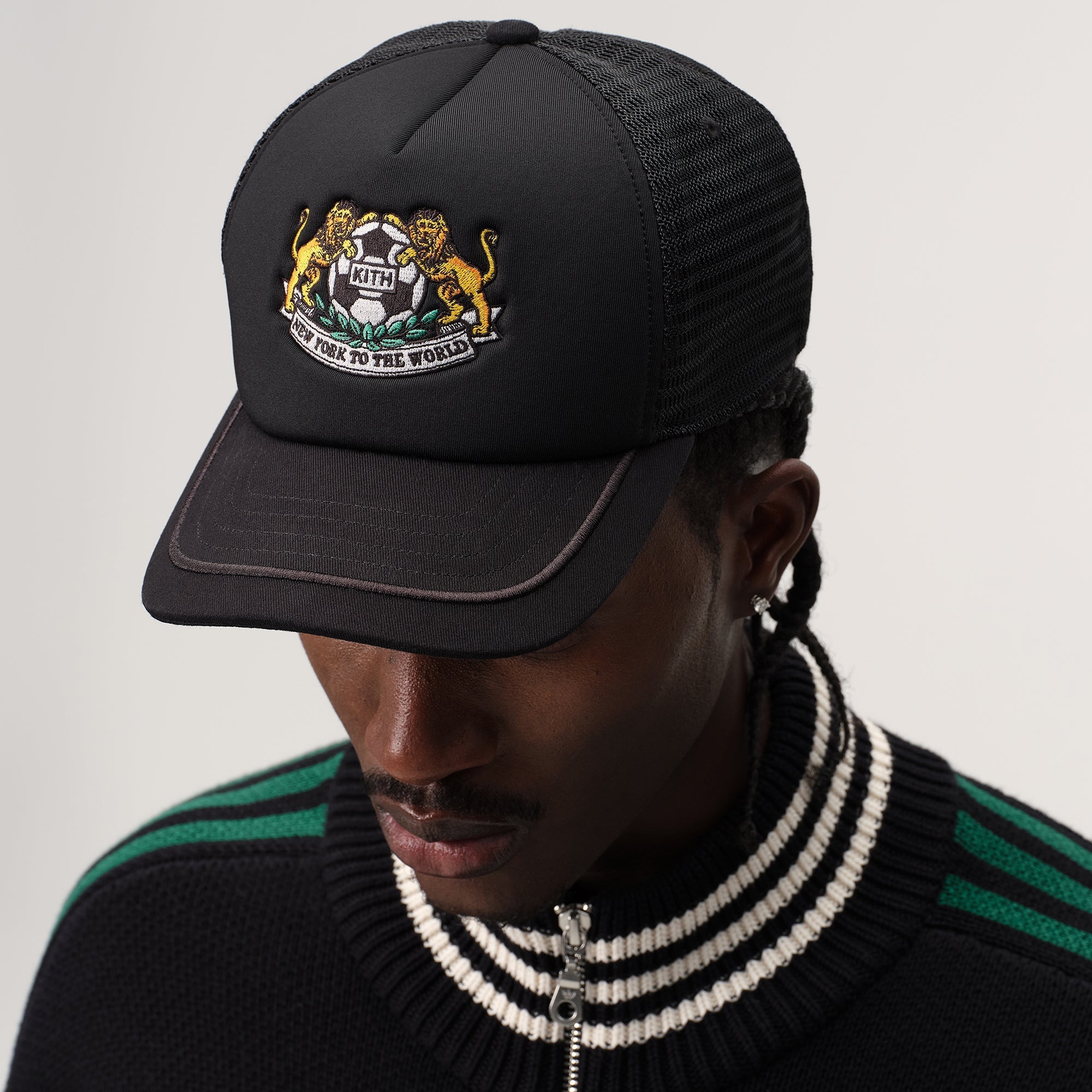 KITH トラッカーキャップ 通気性抜群◎《KITH》ノーラン トラッカーキャップ バイカラー