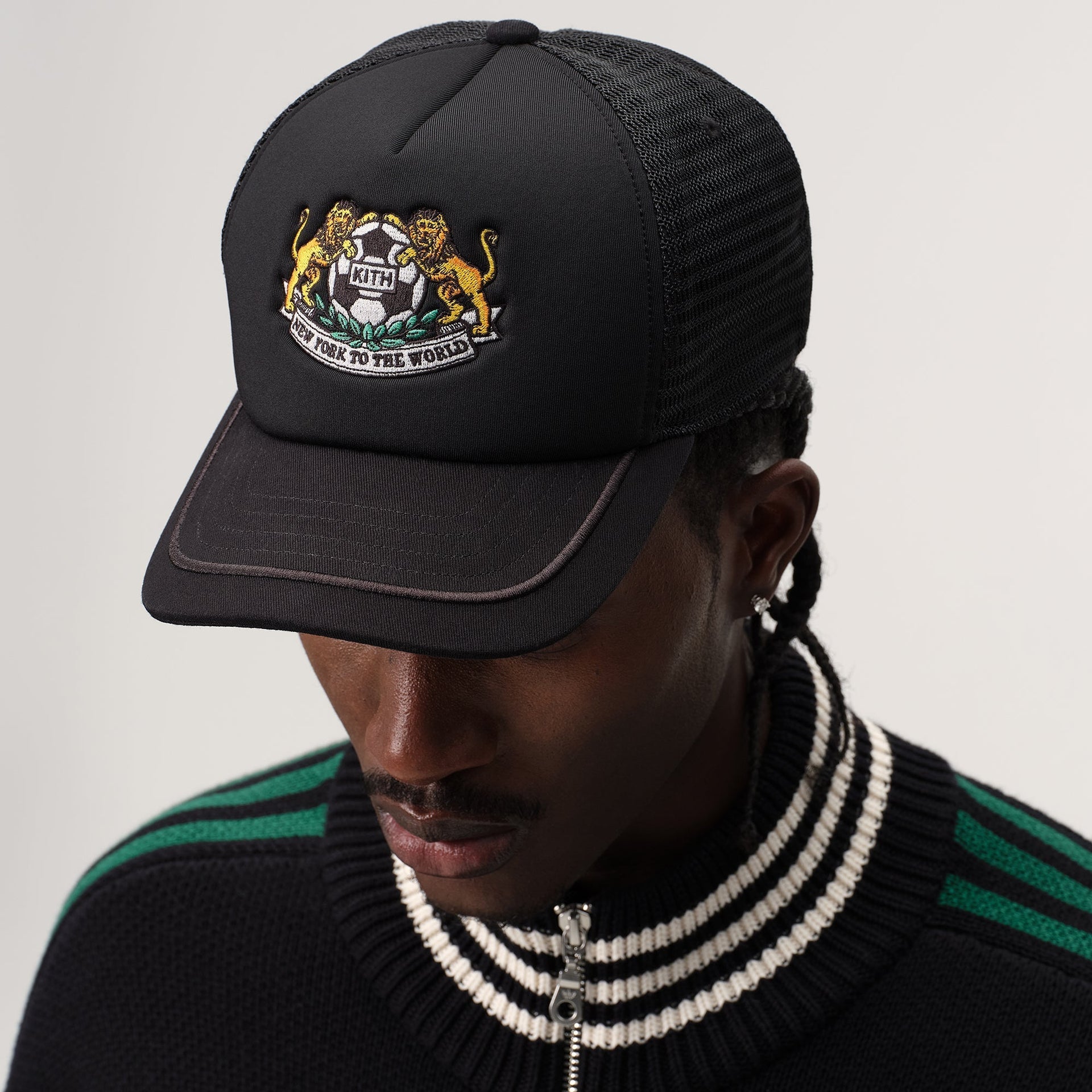 Kith for adidas Football Trucker Hat - Black - PH