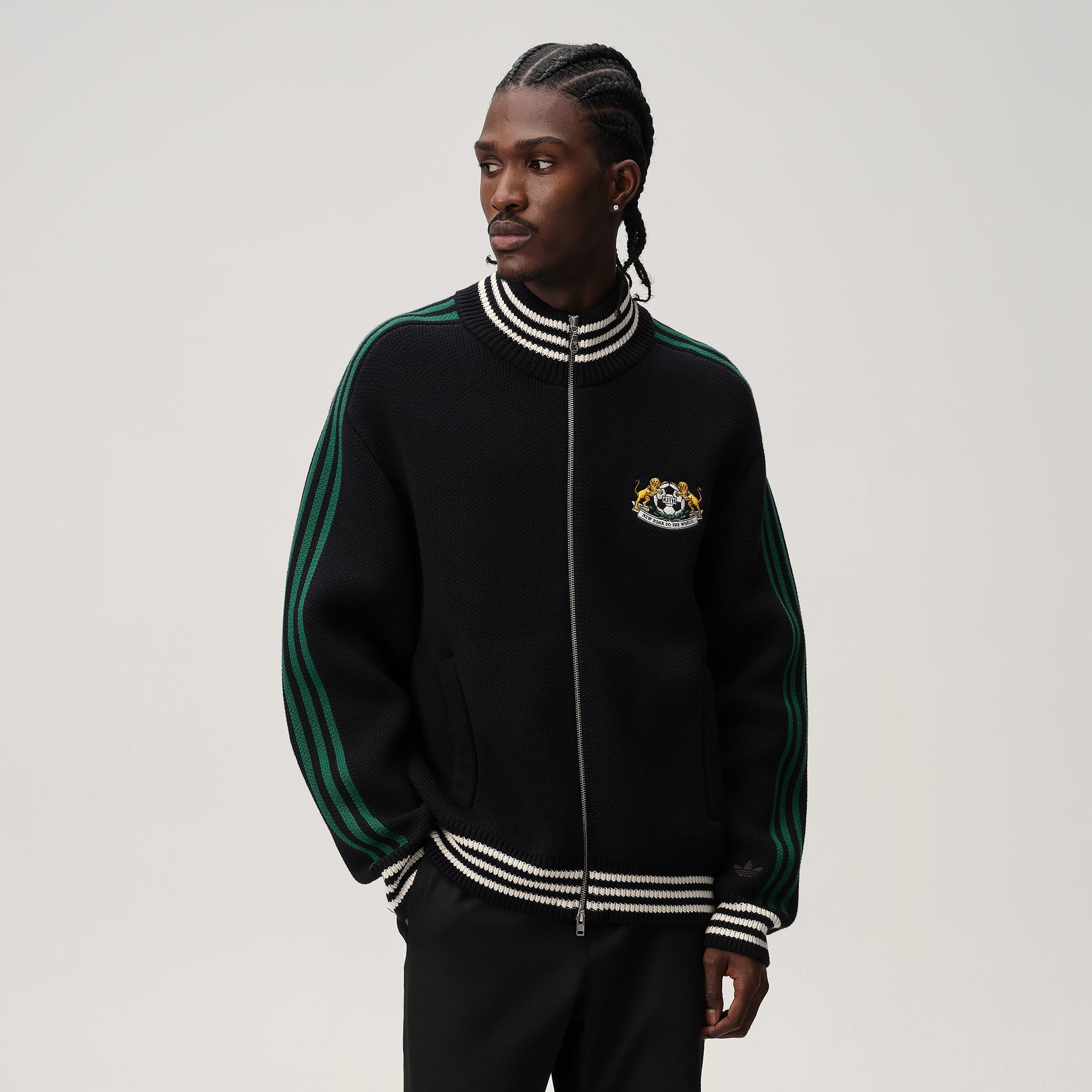 KITH FW2022 ブラックニット M KITH FW2022 ブラックニット M