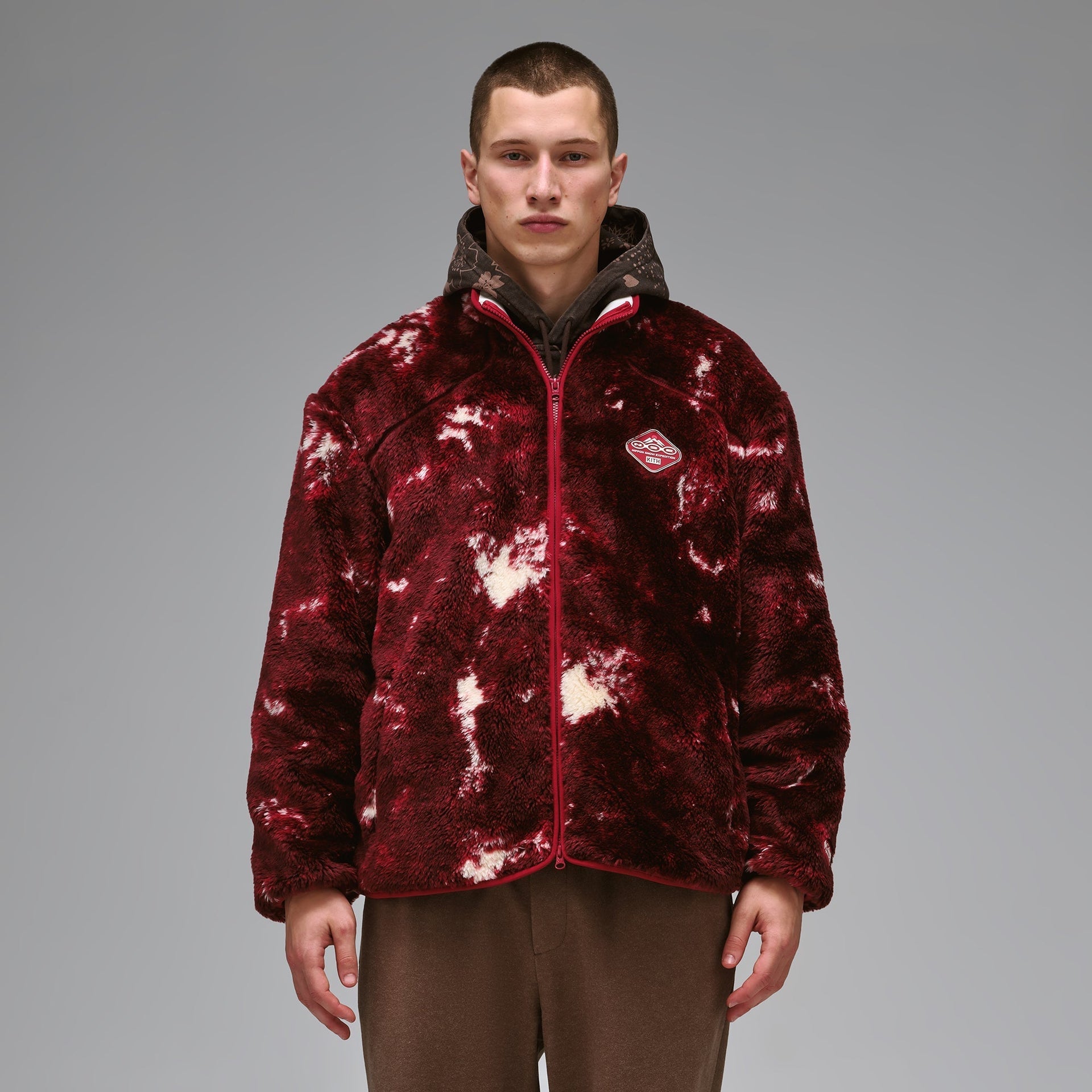 Kith for Columbia Ice Dye Sherpa Harper Jacket - Verge - PH