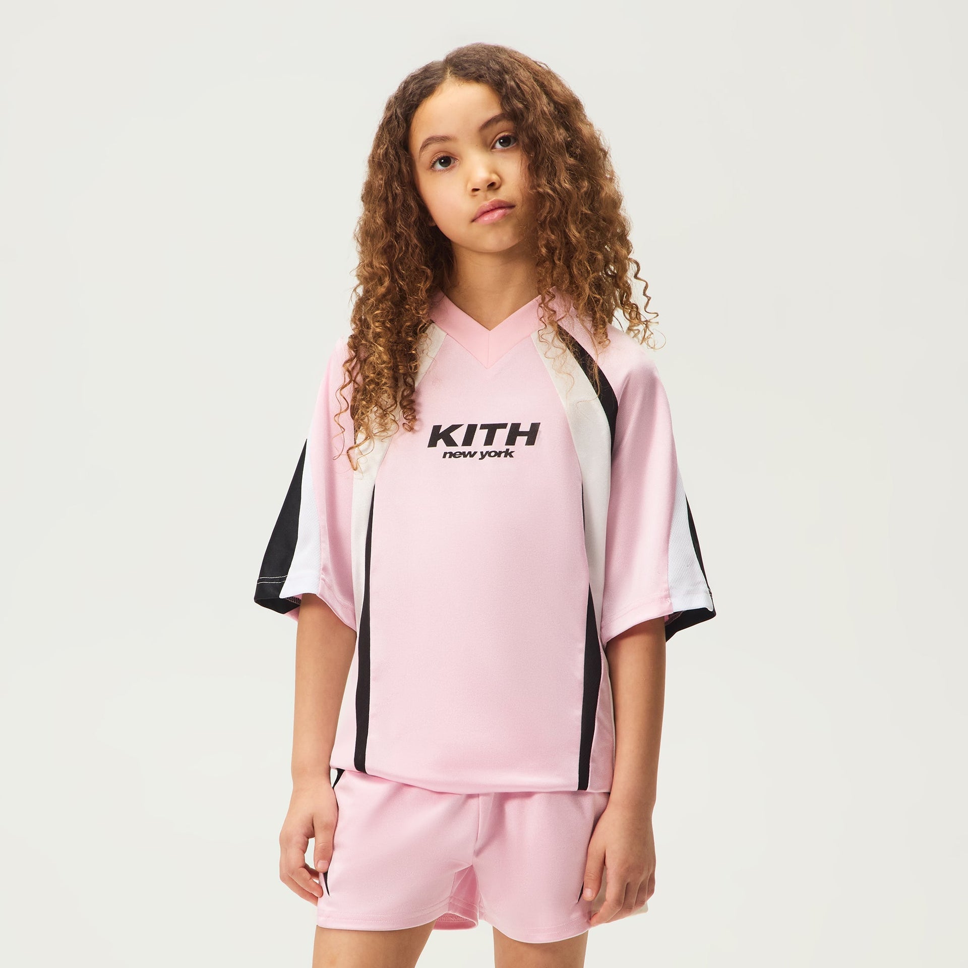 Kith Kids Blocked Bishop Raglan Tee - Barre