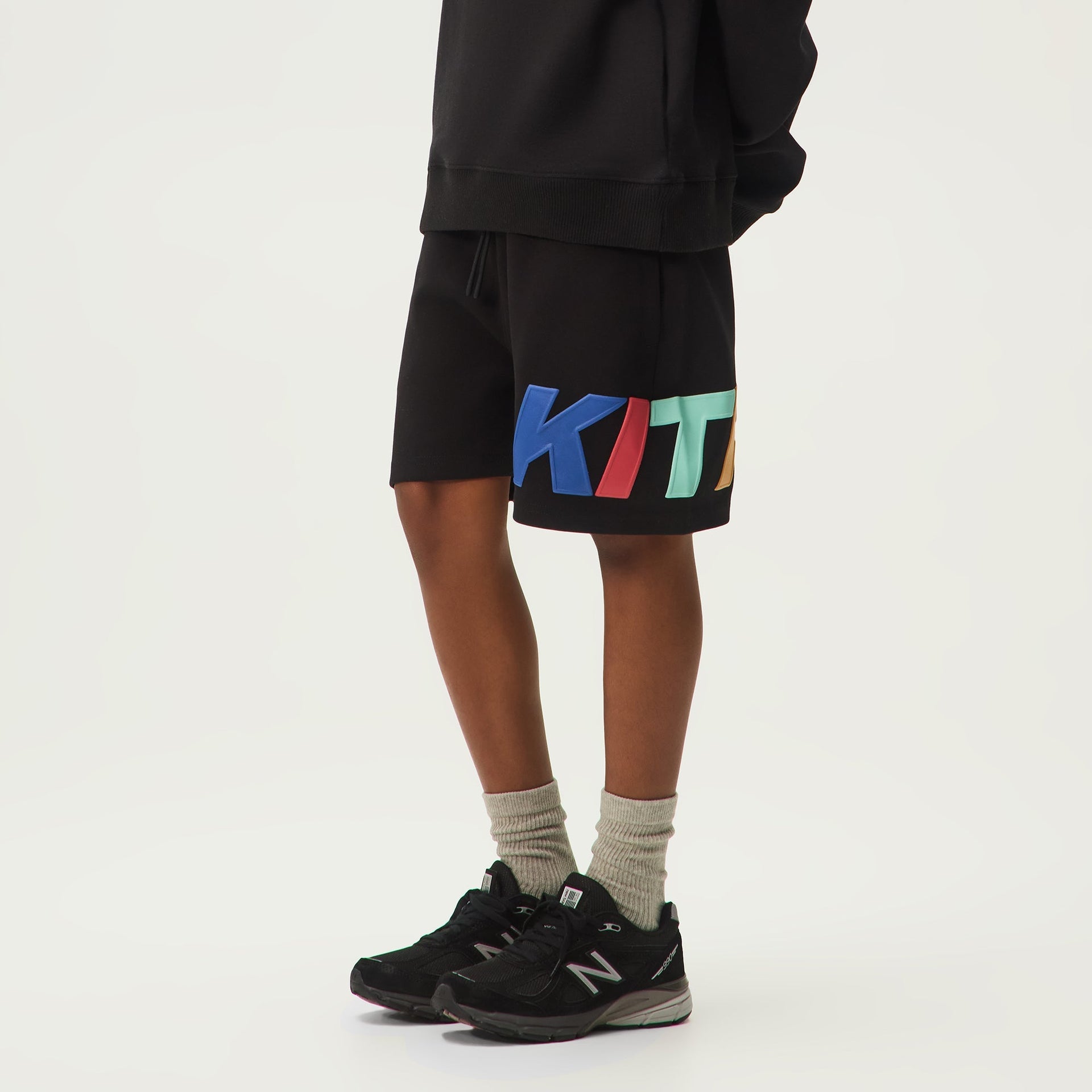 Kith Kids Kith NY Liam Short - Black