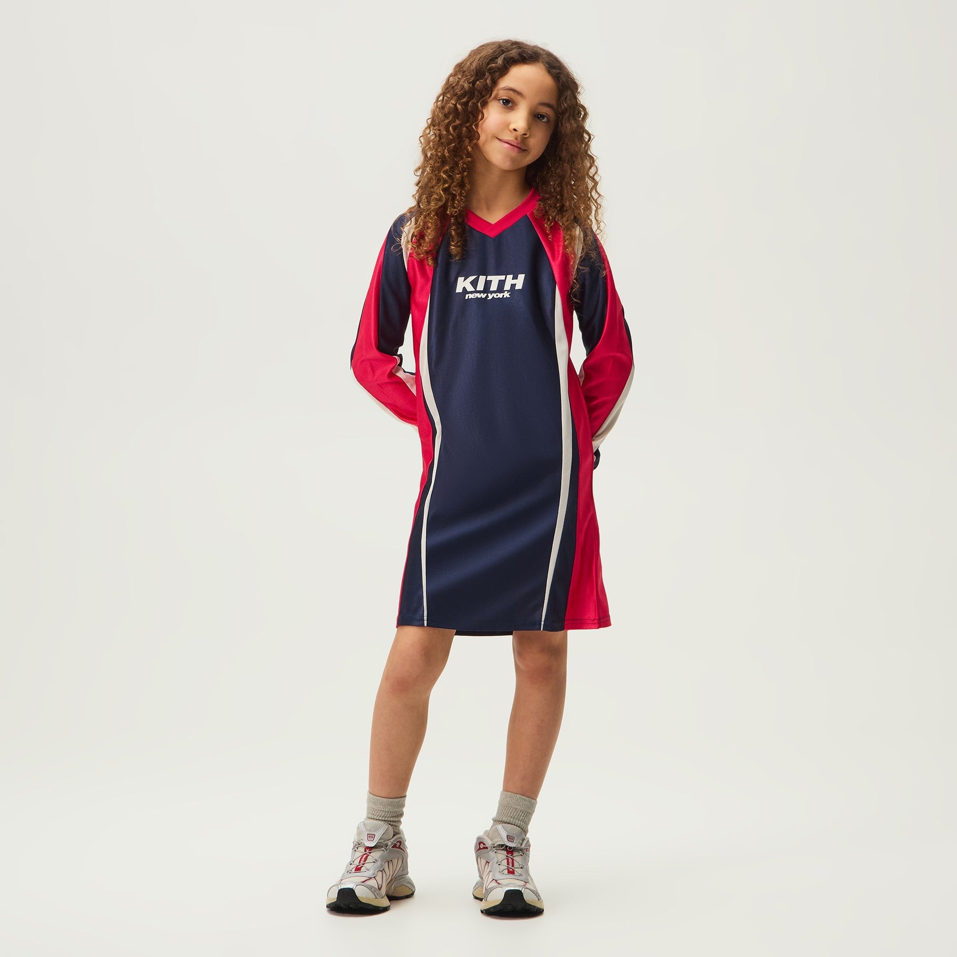 Kith Kids Blocked Ridley Dress - Nocturnal