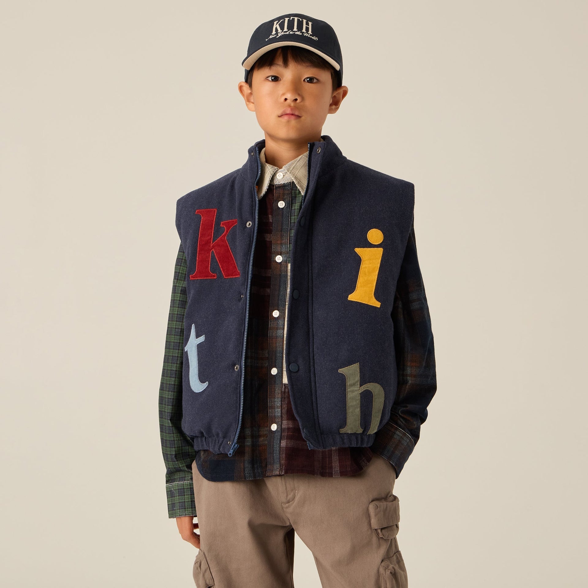 Erlebniswelt-fliegenfischenShops Kids Novelty Puffer Vest - Nocturnal