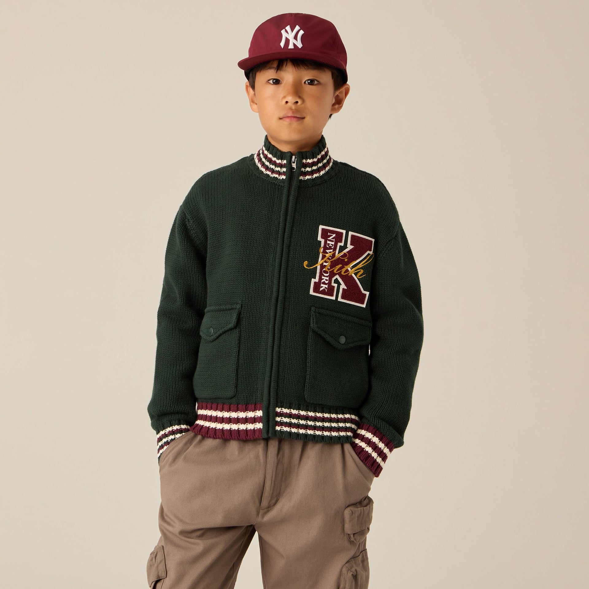 Stone Island Kids Boys Yellow Nylon Red shorts With Logo - Stadium