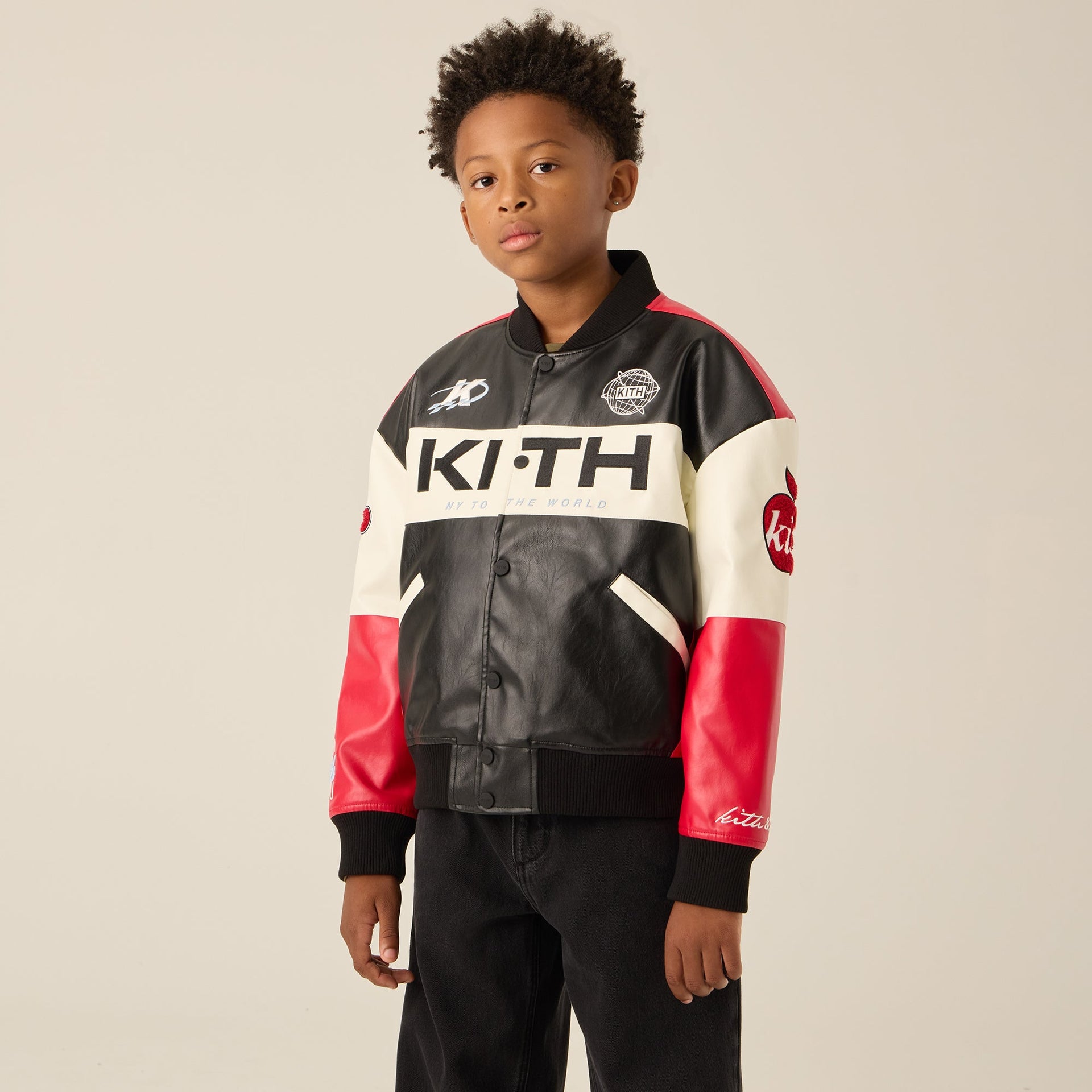 Y-3 lightweight layered track Red shorts - Black