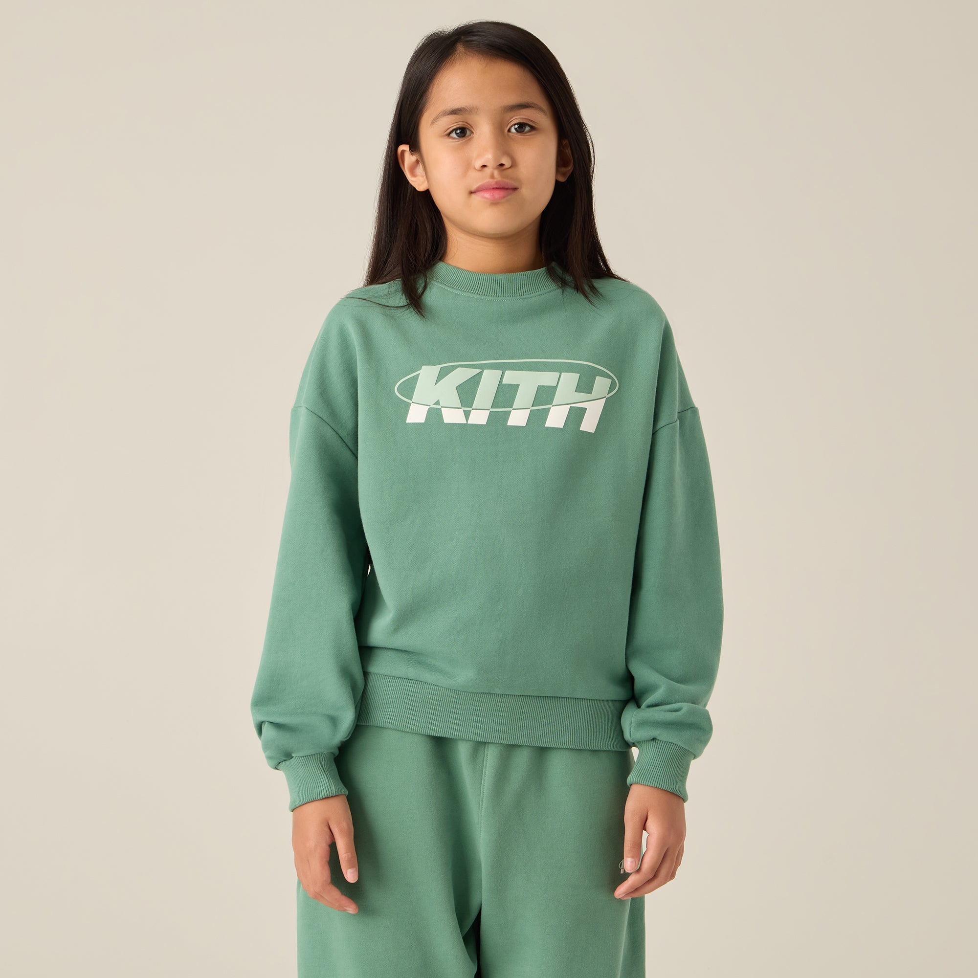 Kith Kids Orbit Nelson Crewneck - Lucerne