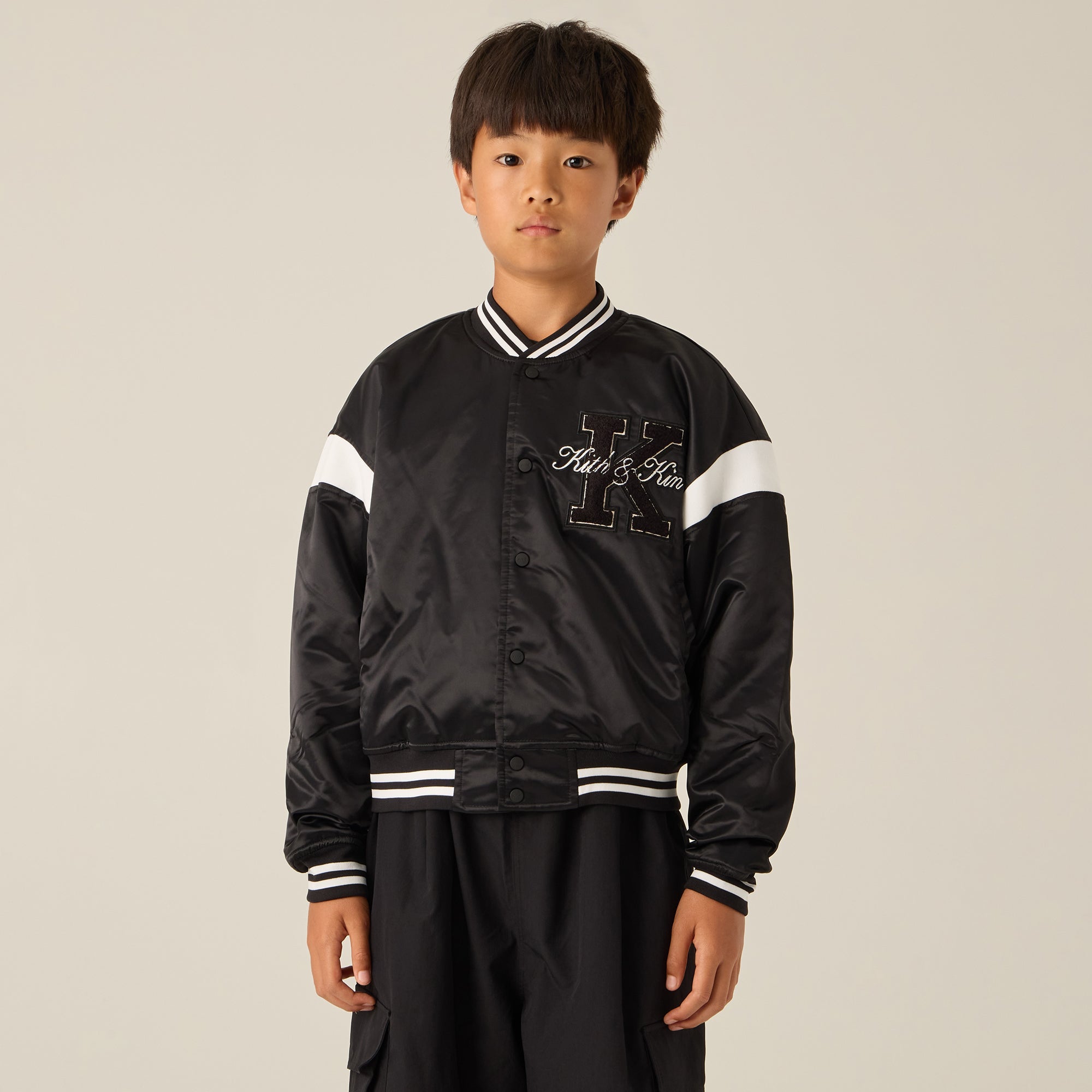 KITH キッズジャケット 黒 KHK010252-001-Front.jpg?v=
