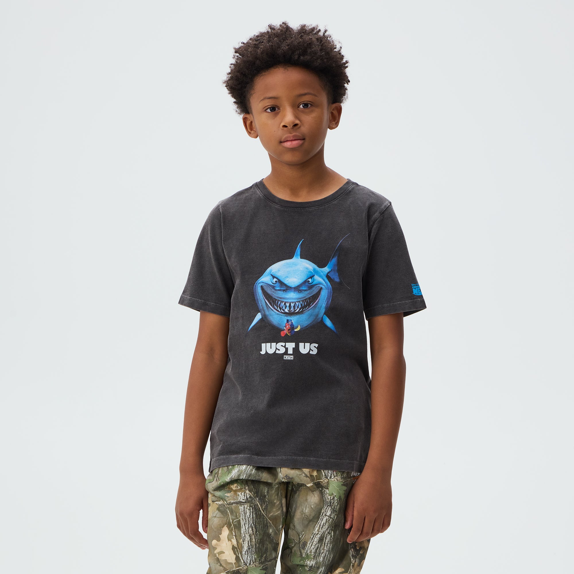 Disney | Kith Kids for Pixar Finding Nemo Poster Vintage Tee - Black