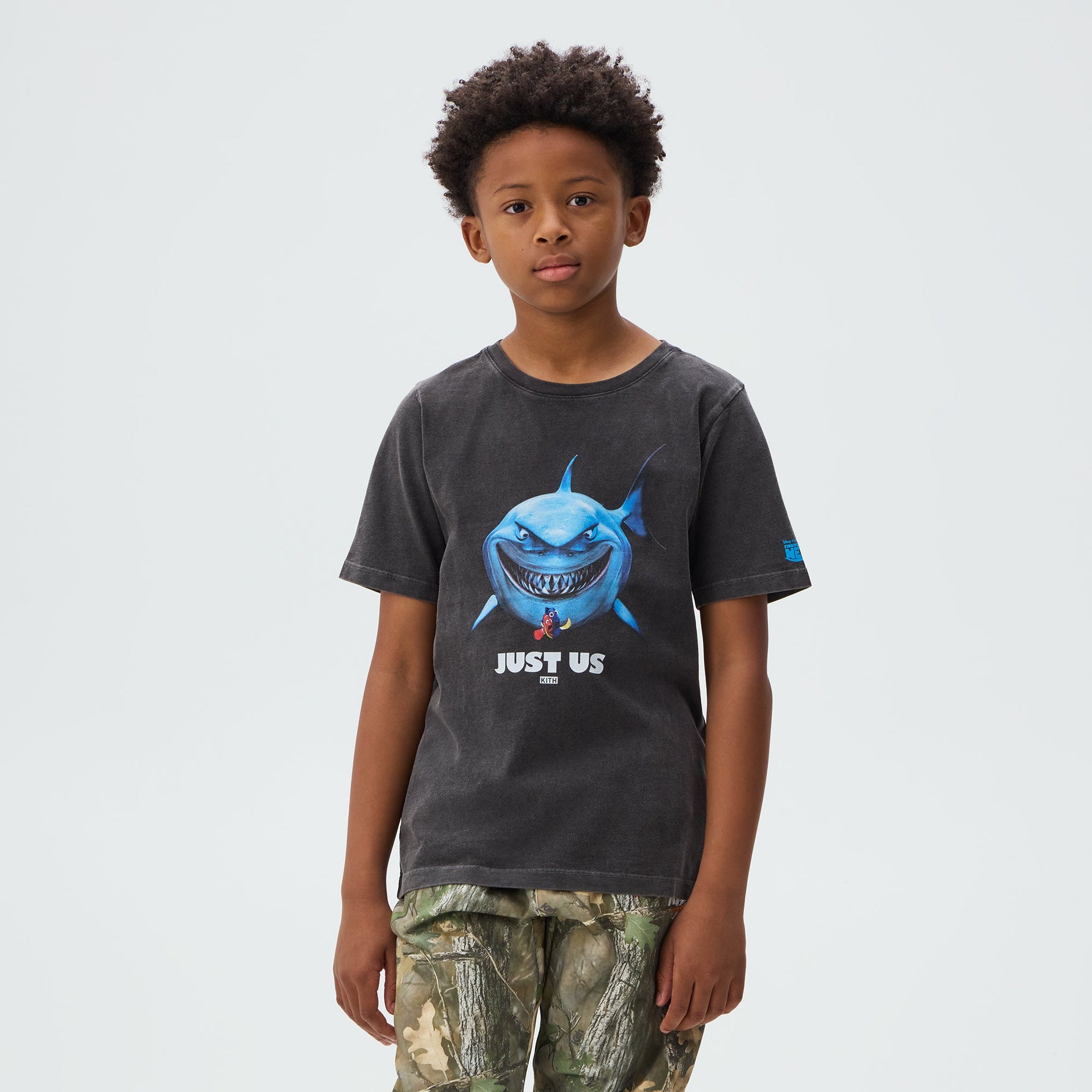 Disney | Kith Kids for Pixar Finding Nemo Poster Vintage Tee - Black