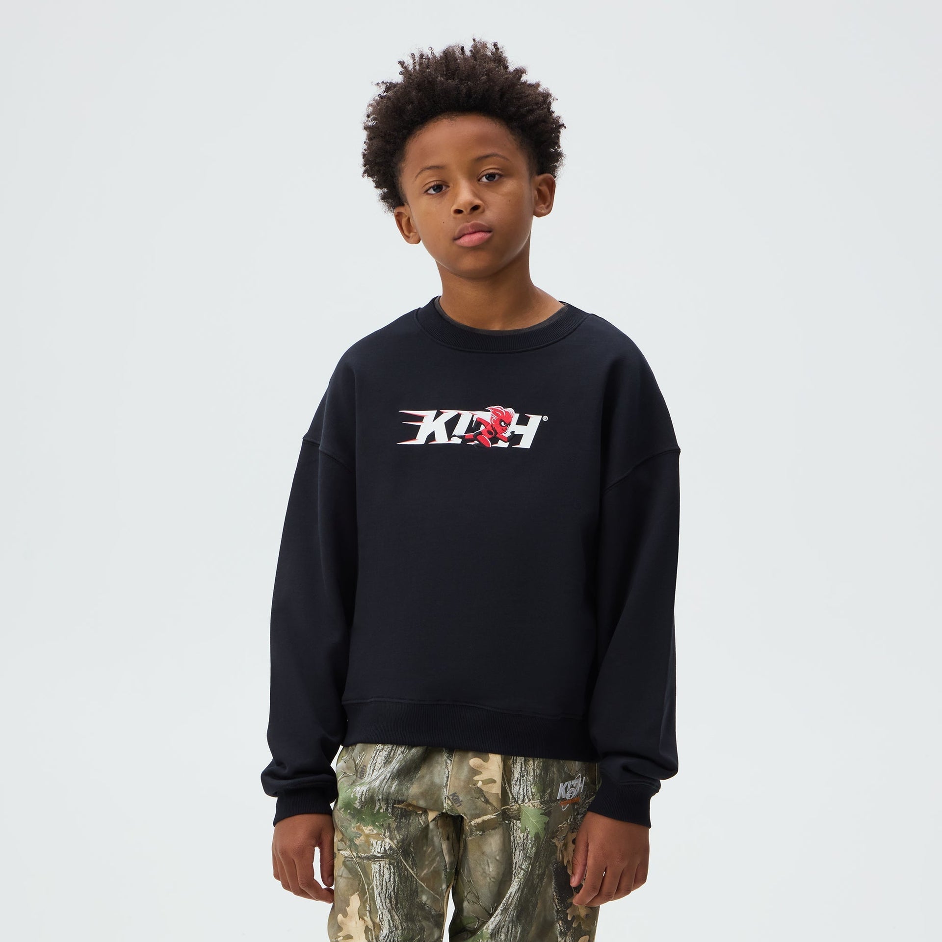 Disney | Kith Kids for Pixar Dash Nelson Crewneck - Black - PH