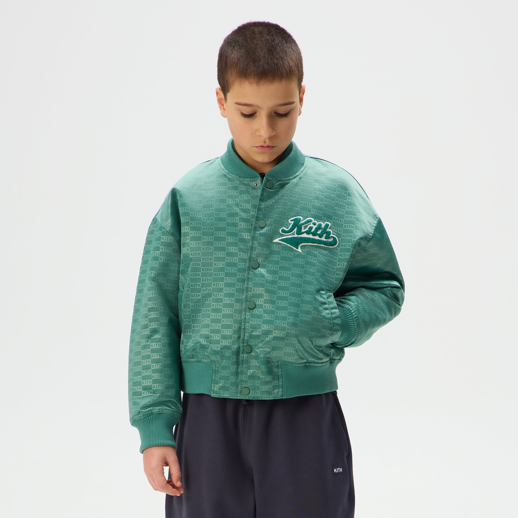 Kith Kids Logo Gorman Jacket - Alpine
