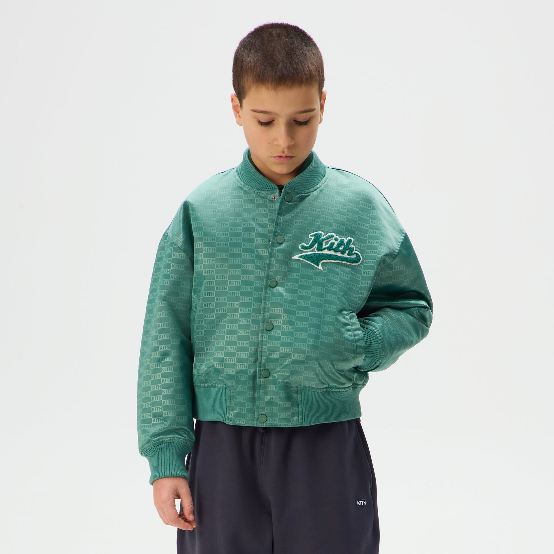 Kith Kids Logo Gorman Jacket - Alpine