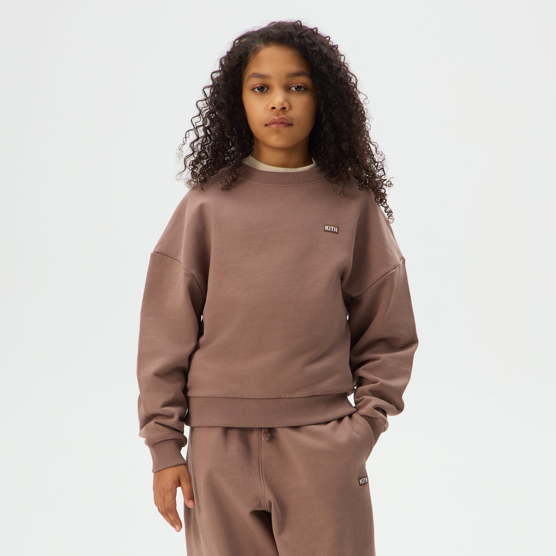 Kith Kids Nelson Crewneck - Mantle