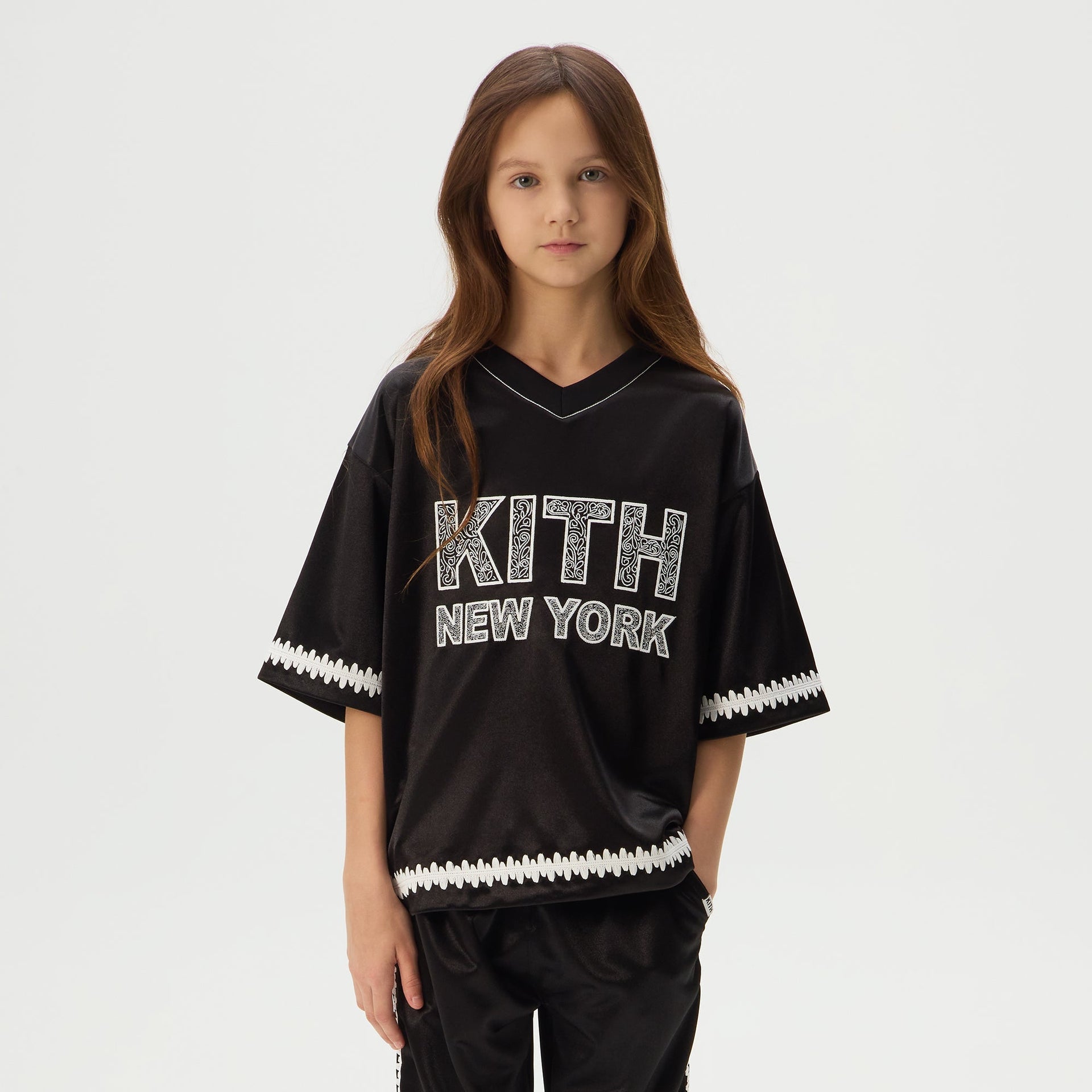 Kith Kids Novelty Leon Jersey - Black