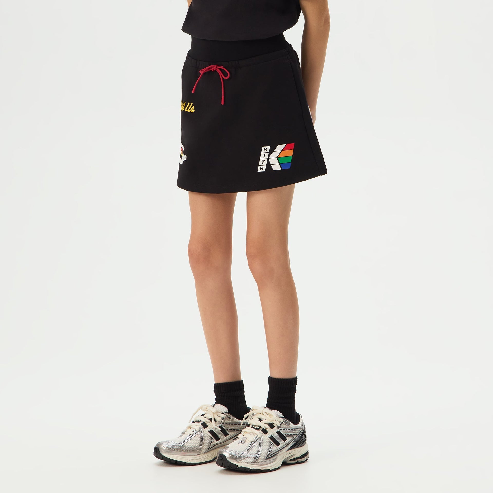 Kith Kids Logo Riley Skort - Black