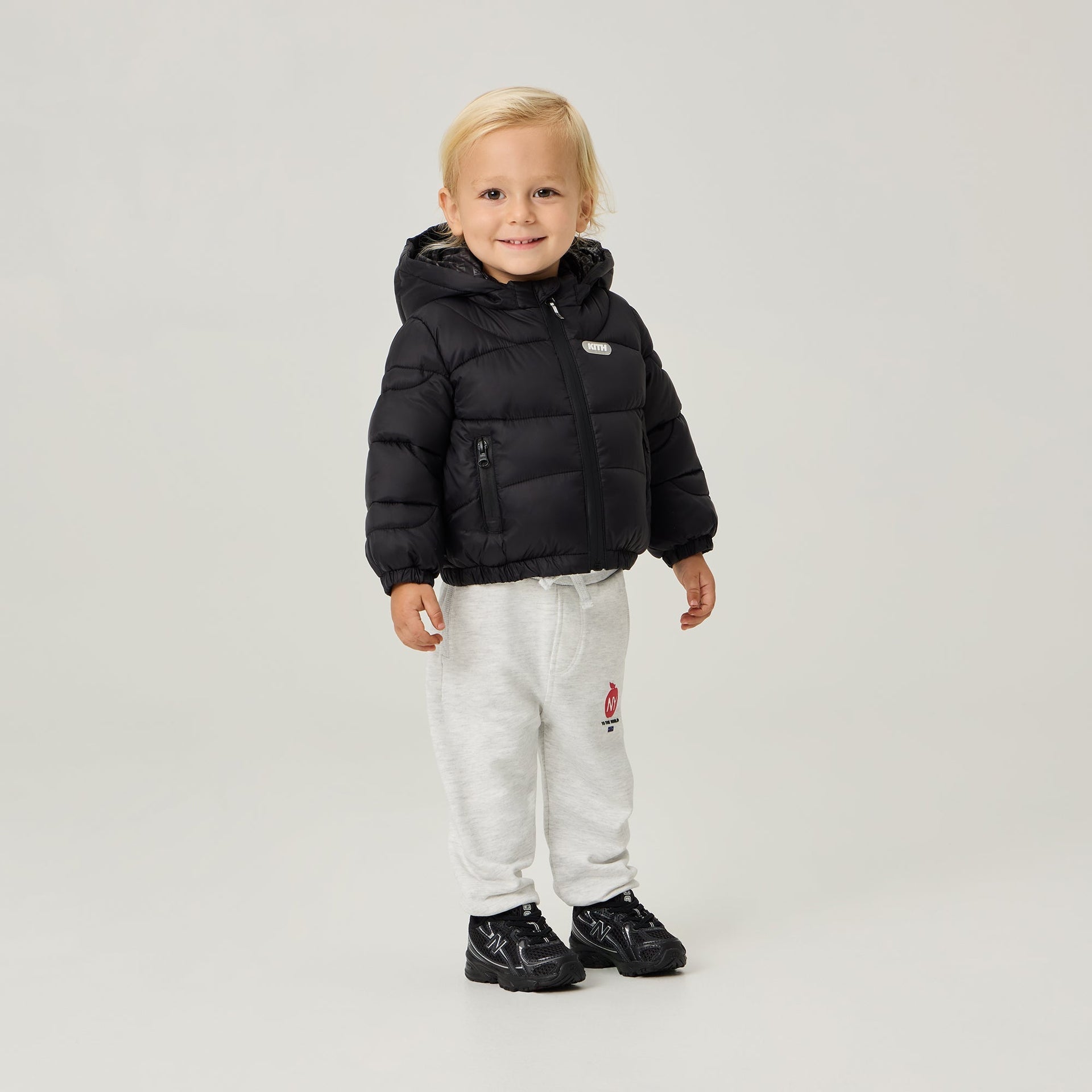Kith Baby Corey Puffer - Black