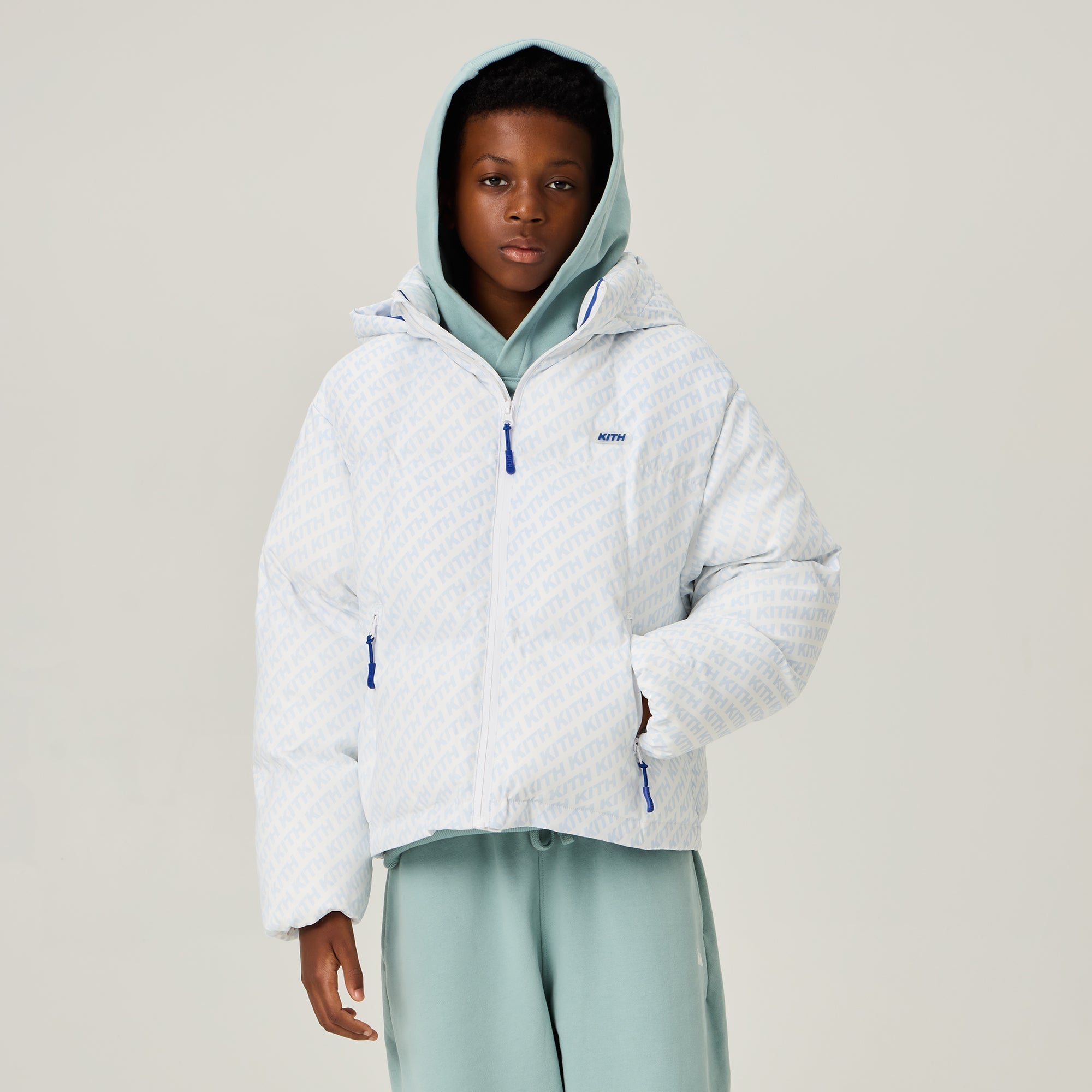 Kith Kids Temperature Reactive Midi Puffer - Cyclone