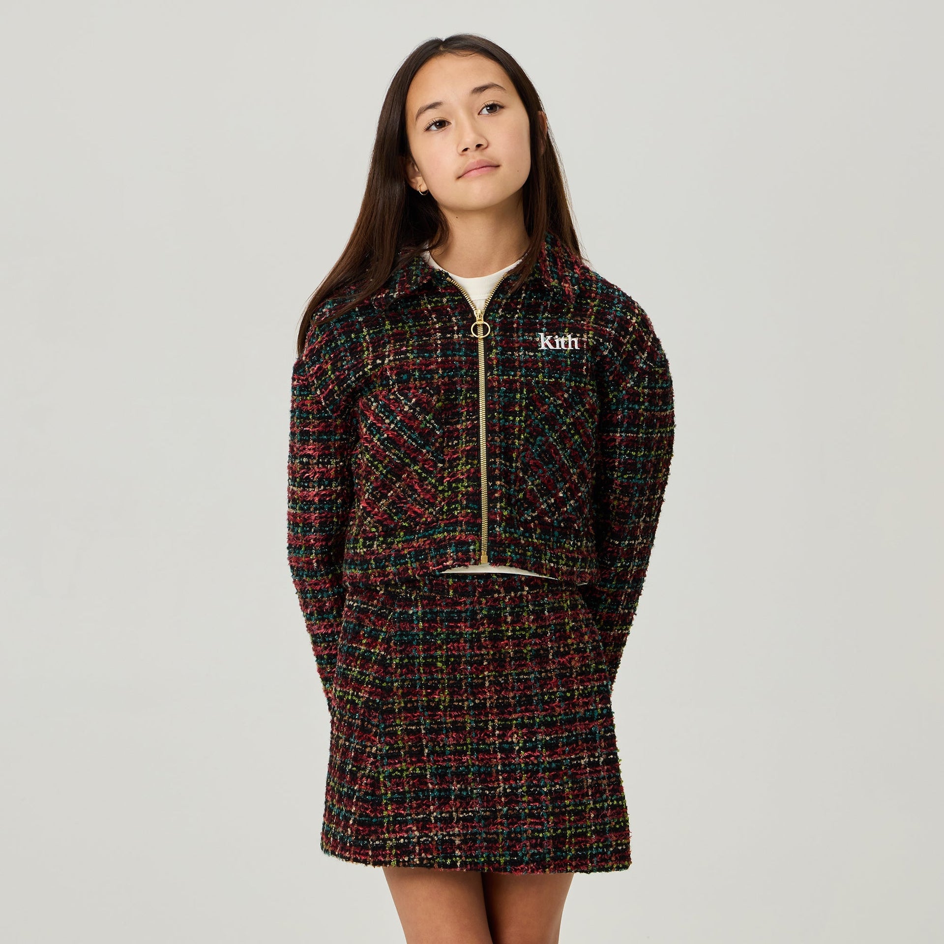 Kith Kids Novelty Textured Phoebe Jacket - Black