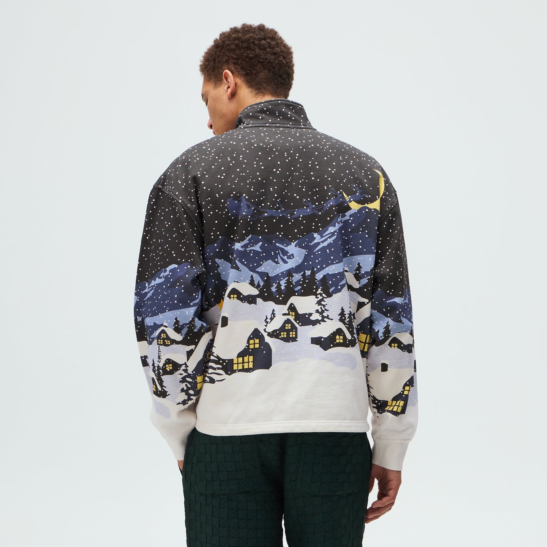 Kithmas Village Quarter Zip - Black - PH