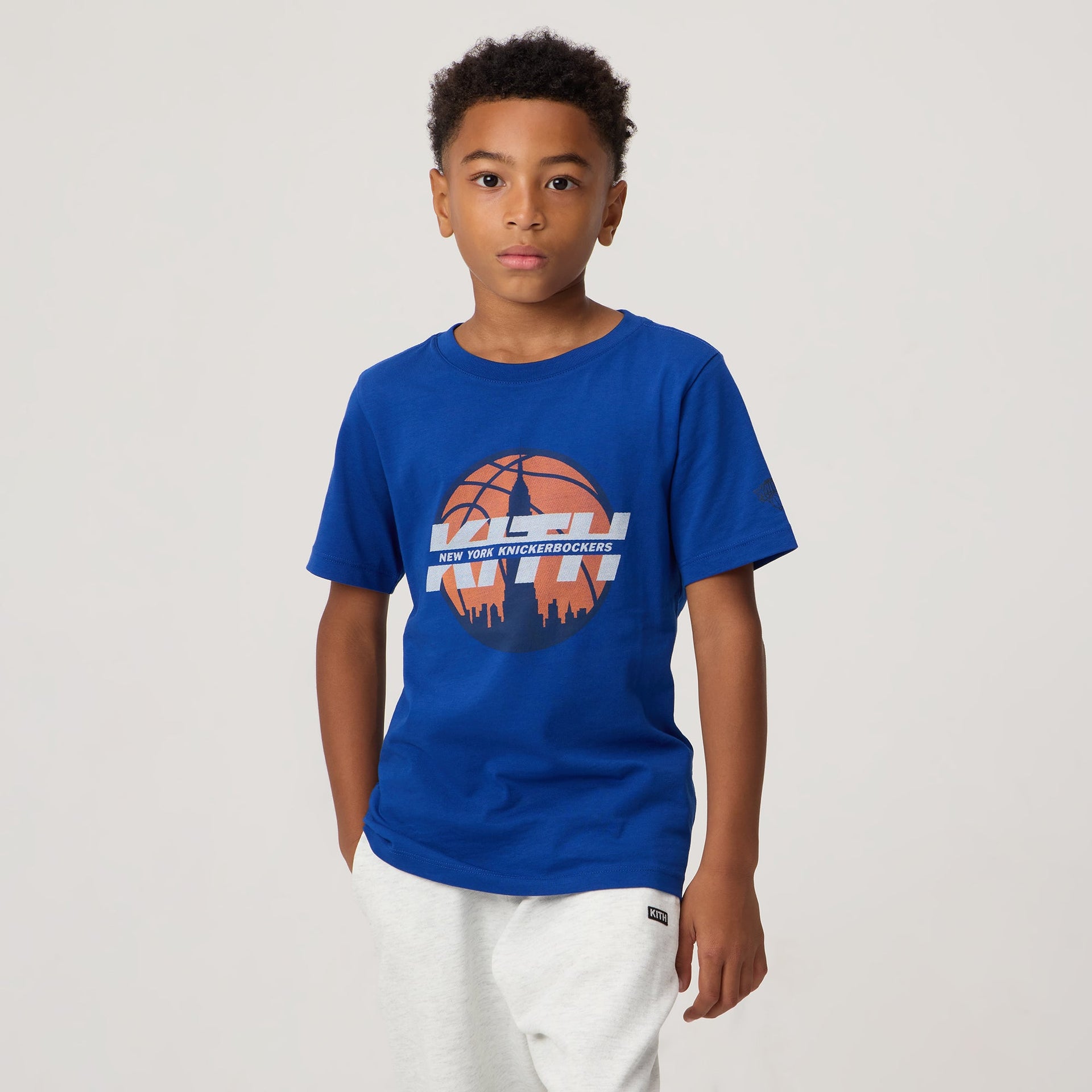 Kith Kids for the New York Knicks Knickerbockers Tee - Current