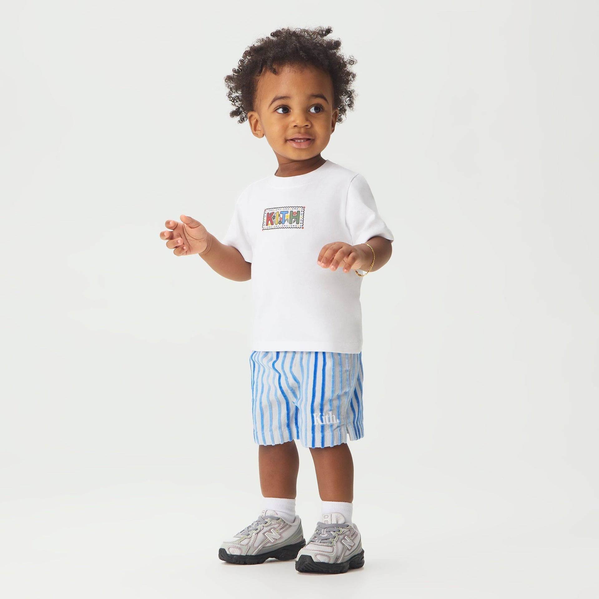 Kith Baby Novelty Classic Logo Tee - White - PH
