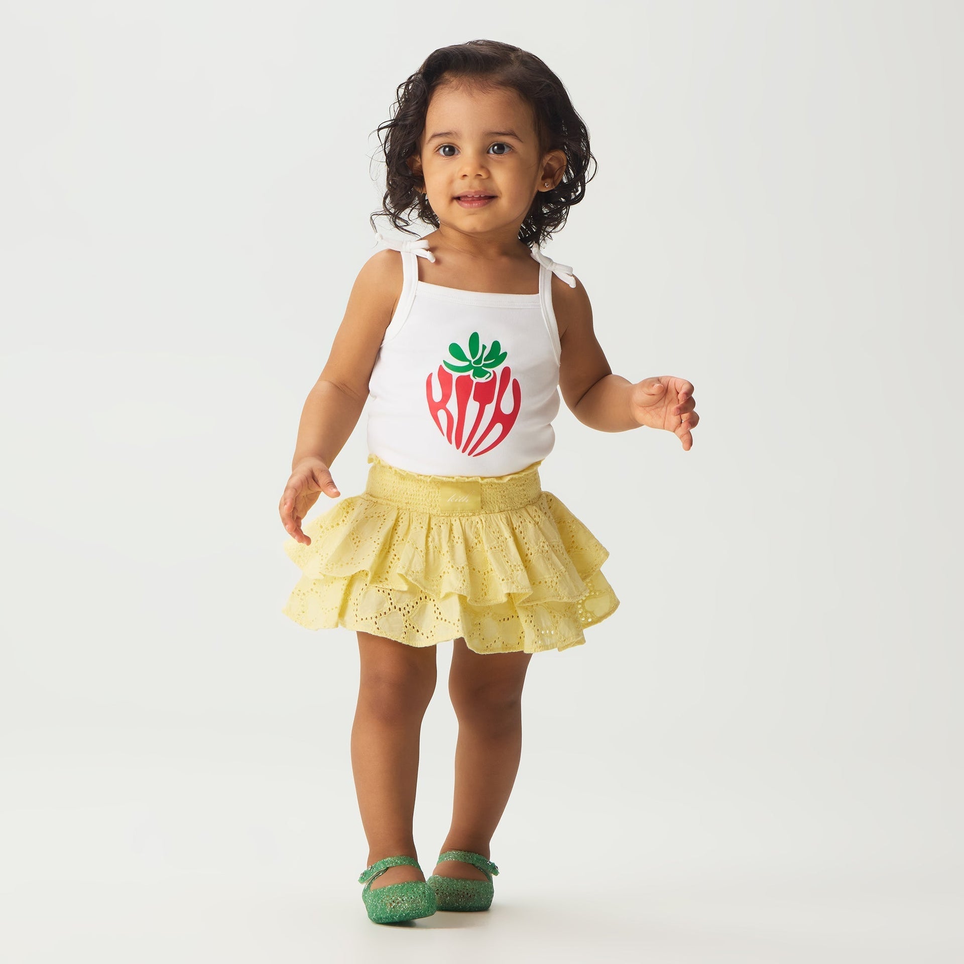 Kith Baby Graphic Tank Bodysuit - White - PH