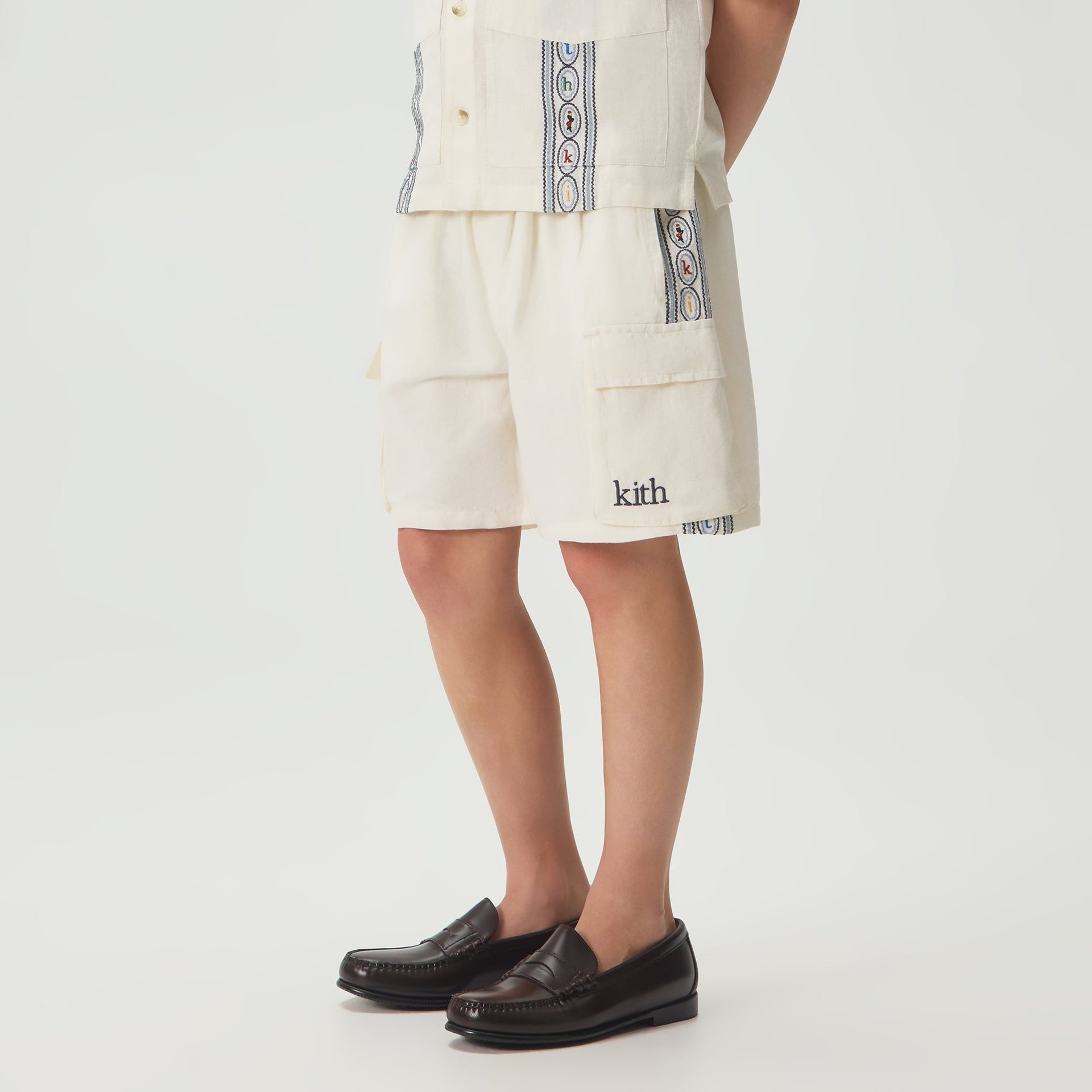 Kith Kids Bennet Cargo Camp Short - Silk - PH