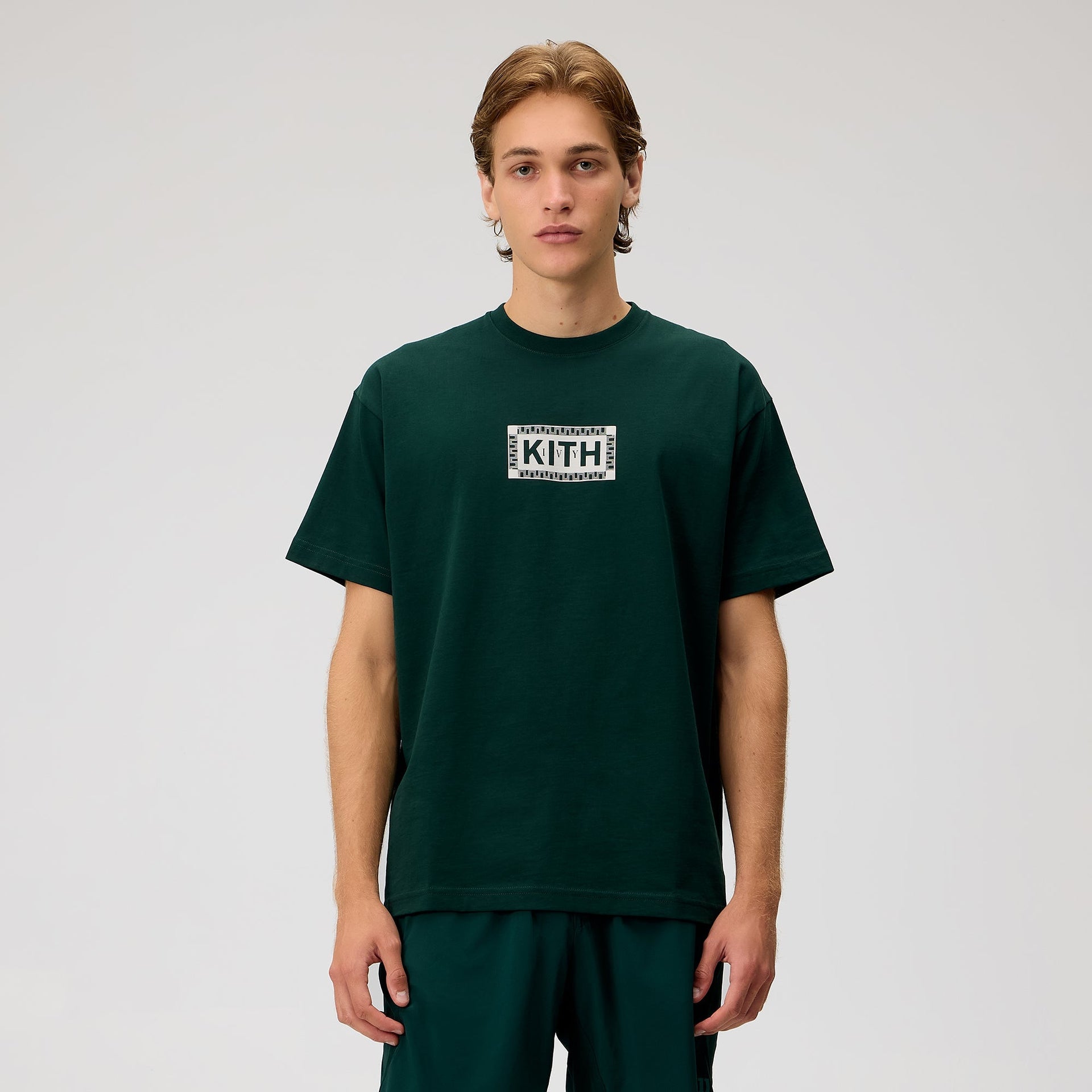 Kith Ivy Classic Logo Tee - Ivy Green - PH