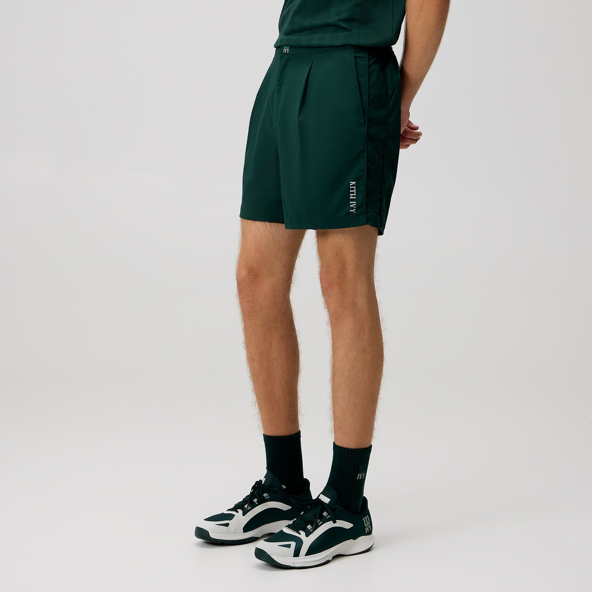 Kith Ivy for Wilson Meridian Pleated Short - Ivy Green - PH