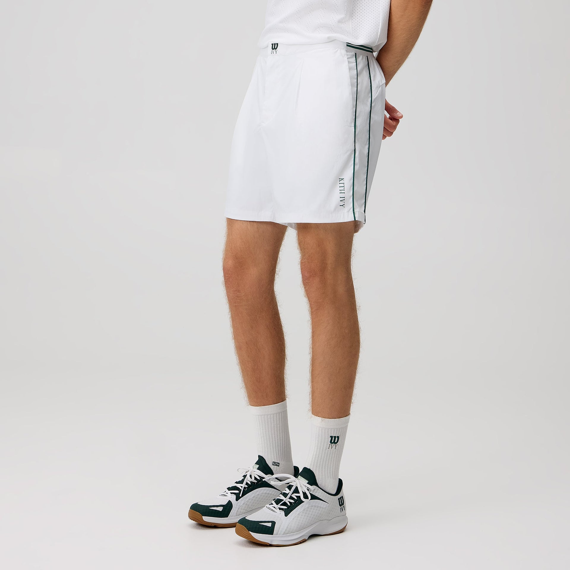 Kith Ivy for Wilson Meridian Pleated Short - White - PH