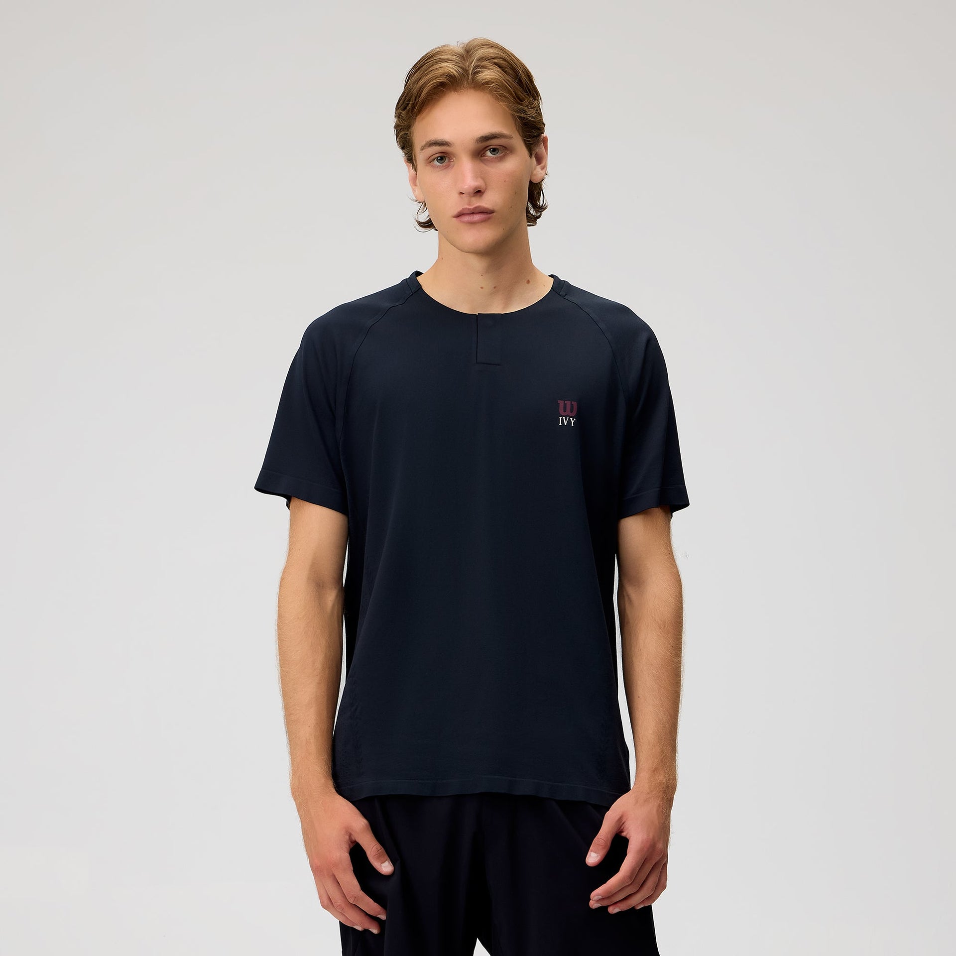 Kith Ivy for Wilson Seamless Pala Henley - Black - PH