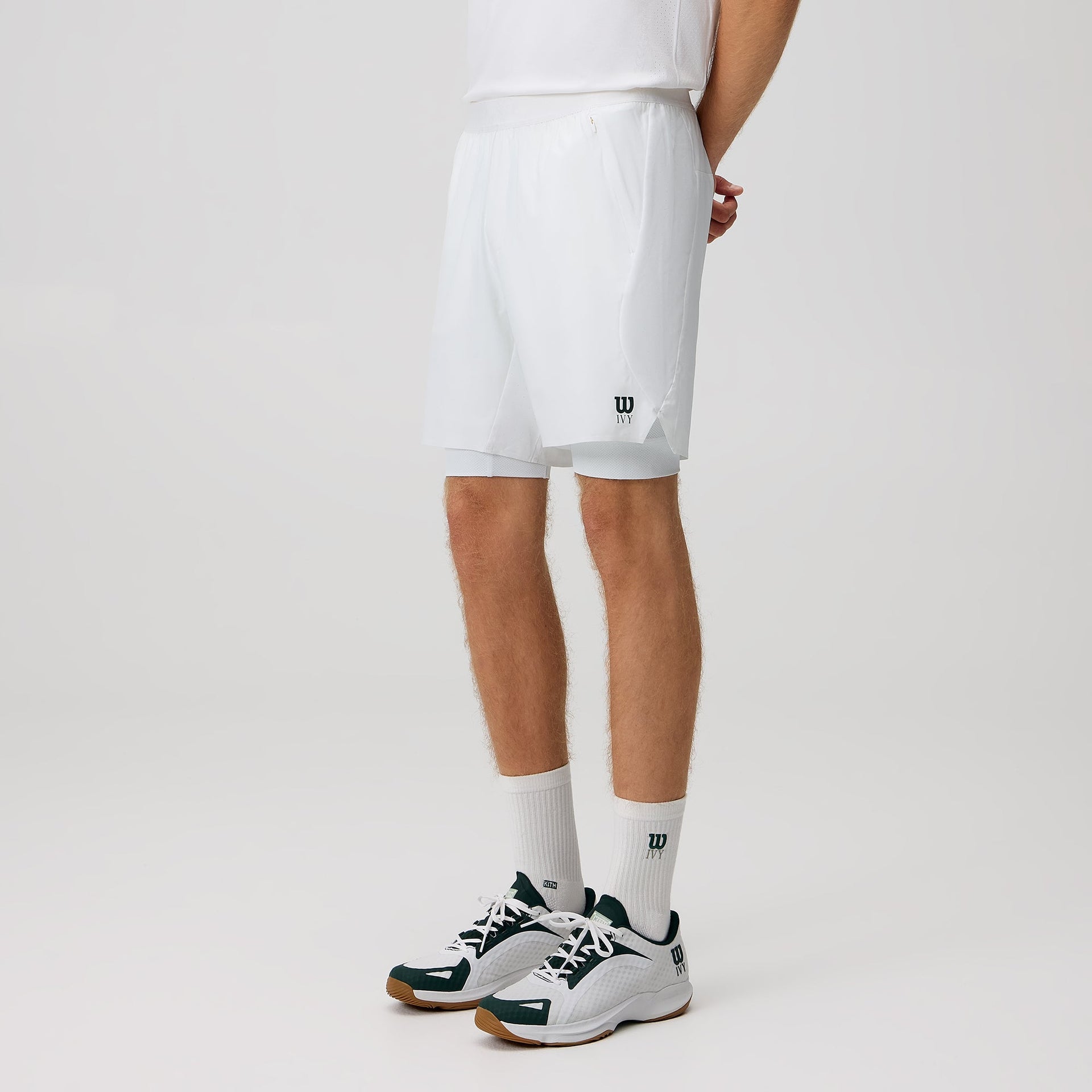 Kith Ivy for Wilson Topspin Short - White - PH