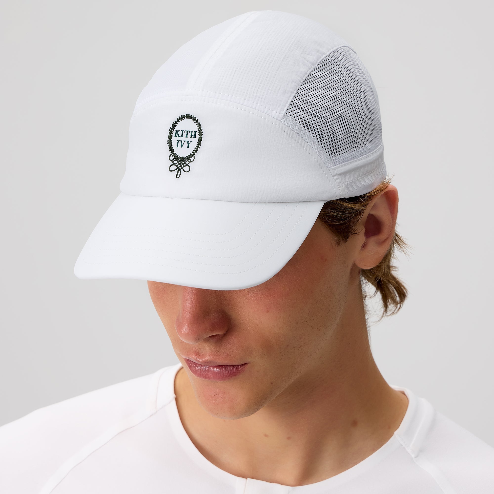 Kith Ivy for Wilson Woven Camp Cap - White
