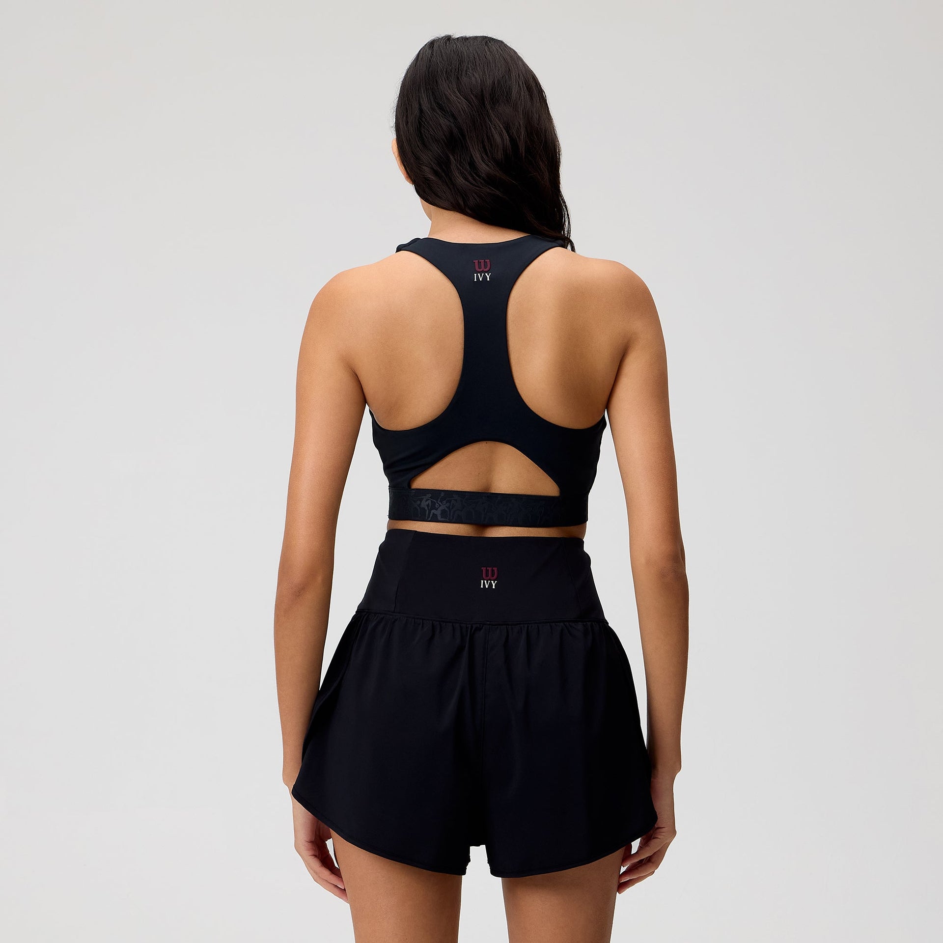 Kith Ivy for Wilson Women's Doubles Racerback Bra - Black