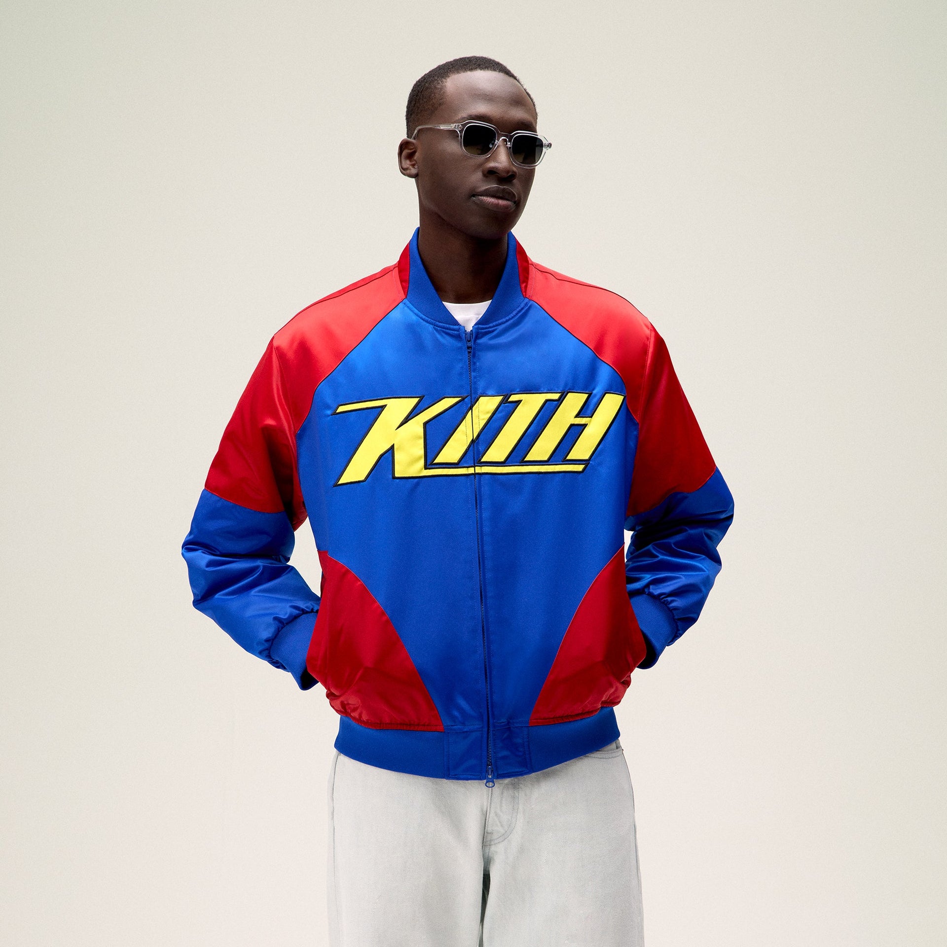 Superman | Kith Satin Bomber Jacket - Cyclone PH