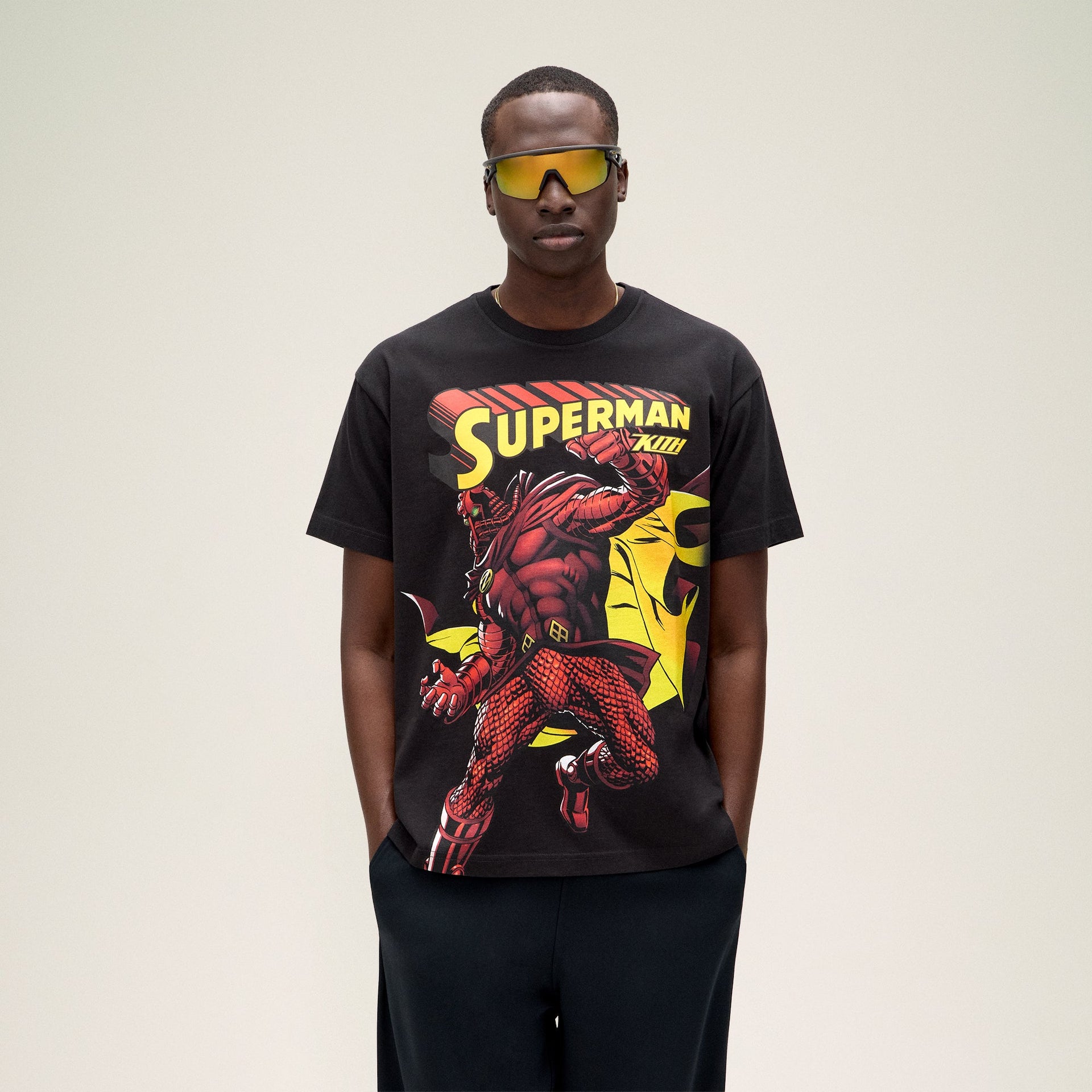 Superman | Kith Zod Tee - Black PH
