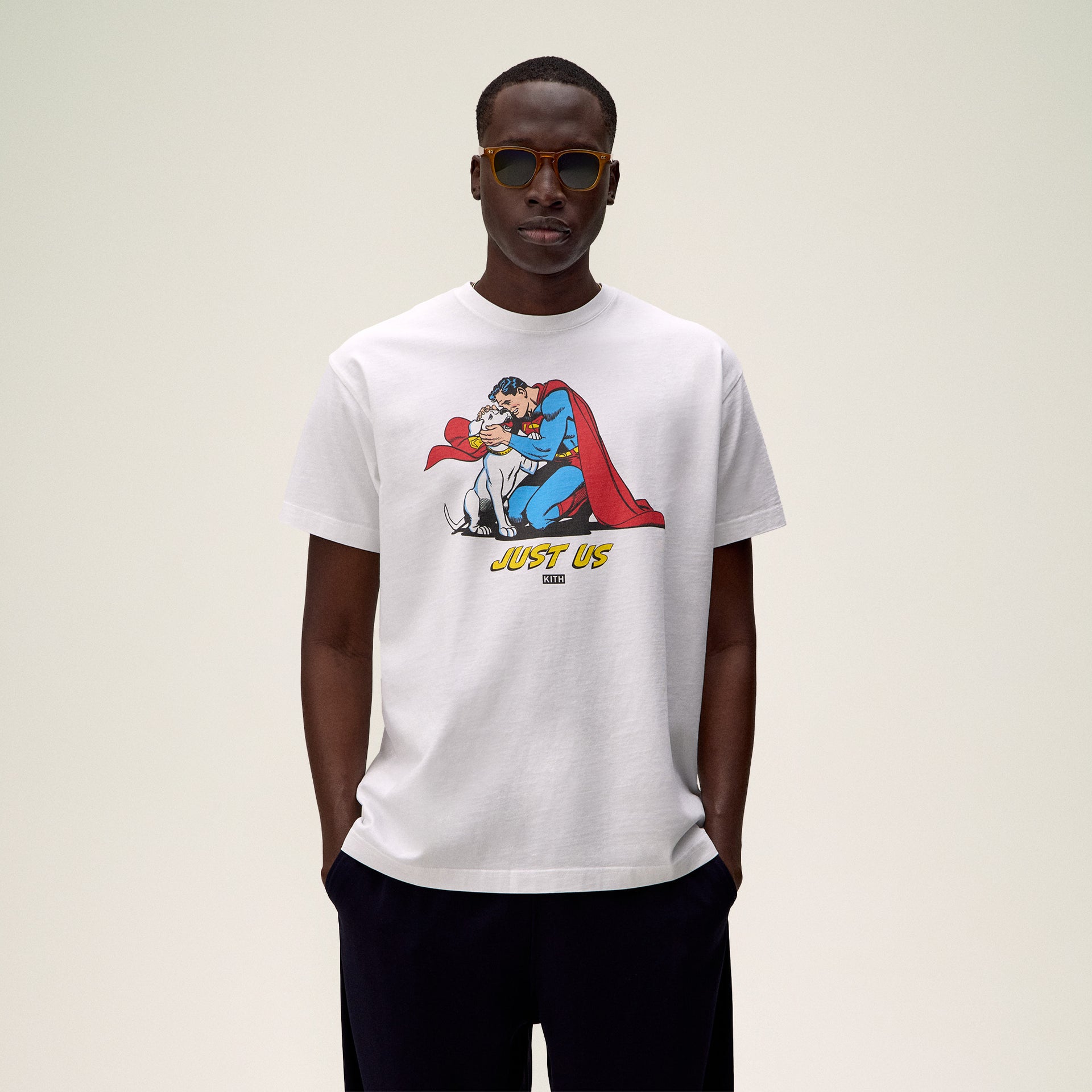 Superman | Kith Just Us Vintage Tee - White