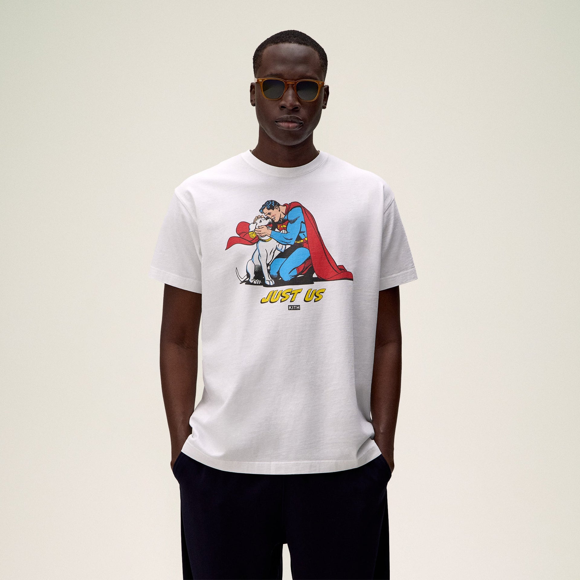 Superman | Kith Just Us Vintage Tee - White PH