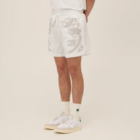 Kith for Wilson Embroidered Mesh Active Short - White PH