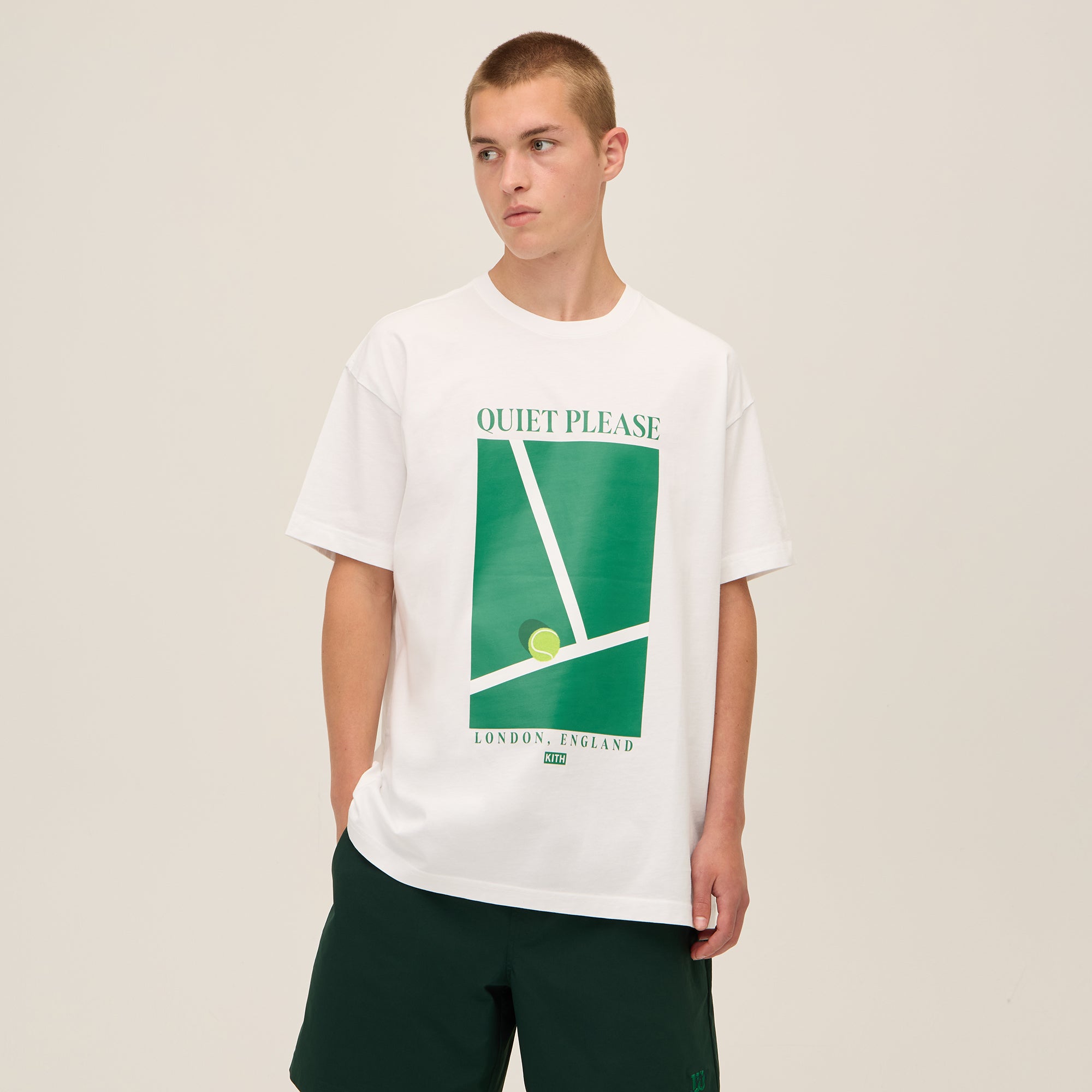 KITH NYC Wilson Court Tシャツ Kith for Wilson Court Tee - White
