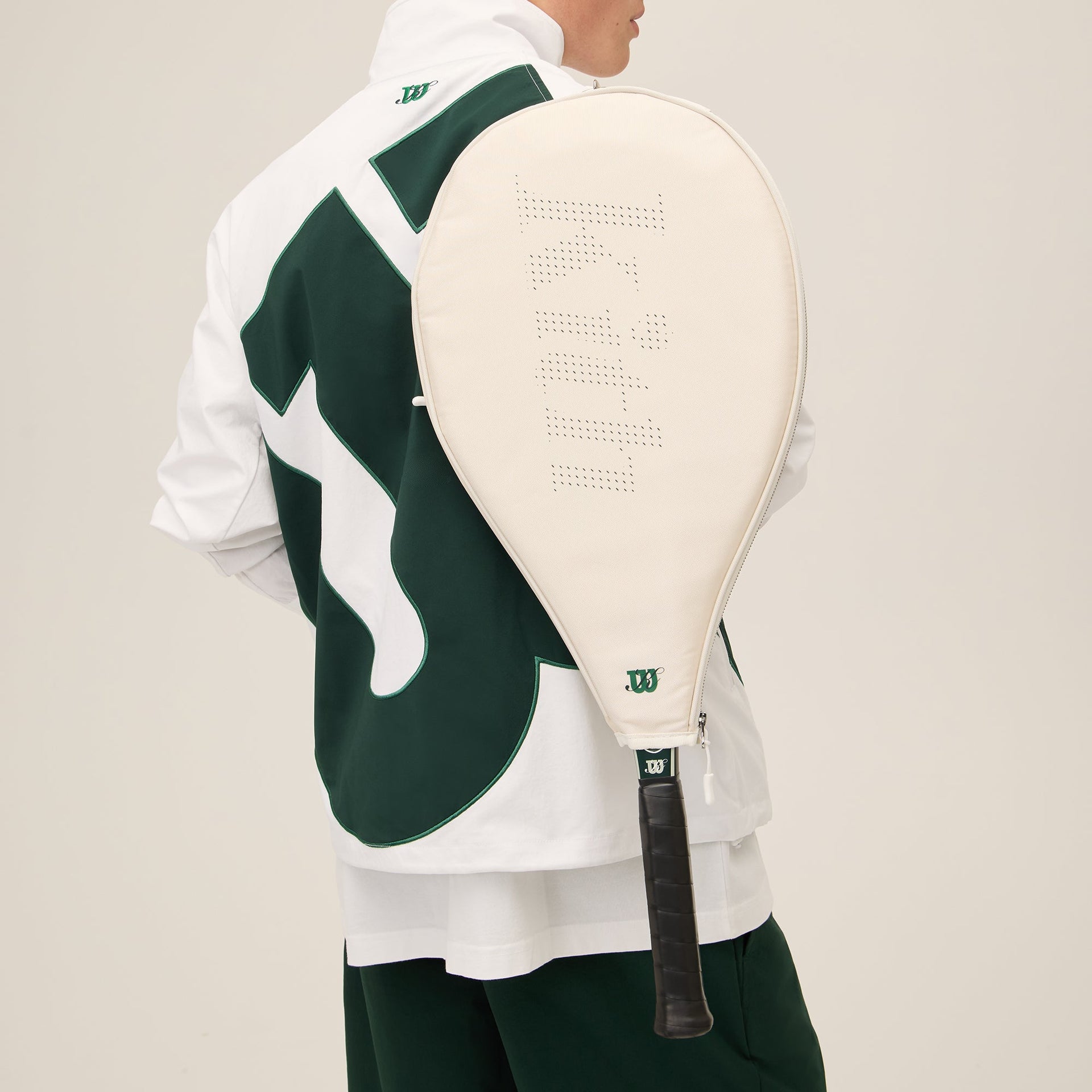 Kith for Wilson Retro Racket Cover - Sandrift PH