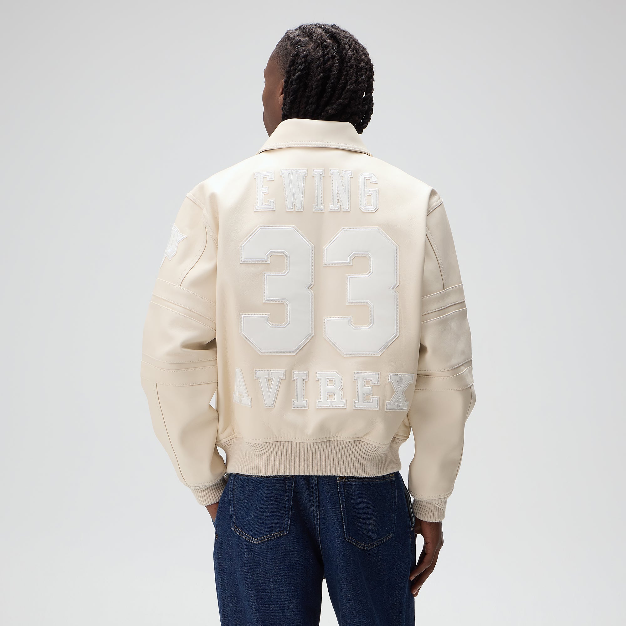 Kith & AVIREX for the New York Knicks Patrick Ewing Legend Jacket - Sa